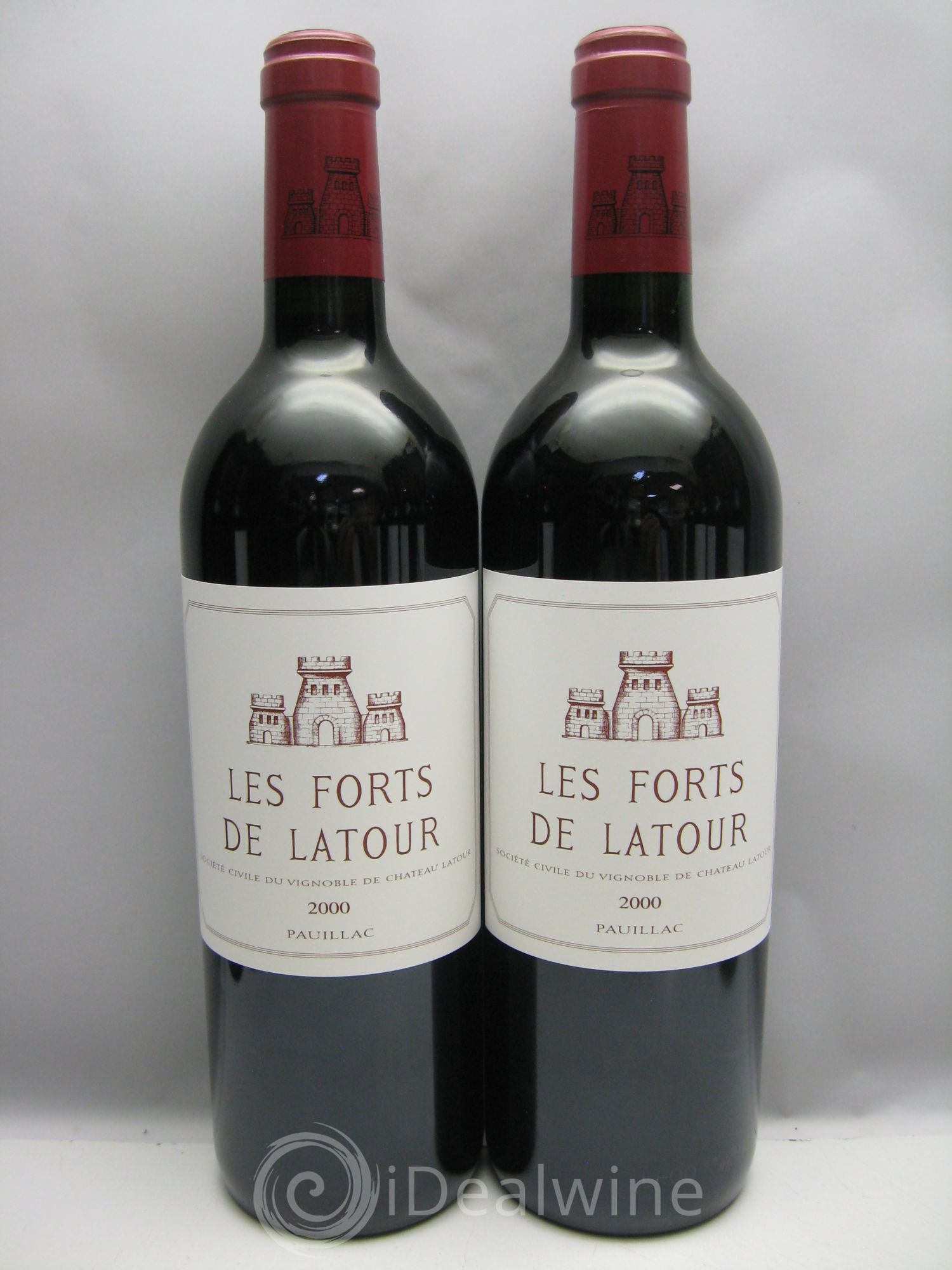 Les Forts de Latour Second Vin 2000 - Lot de 12 bouteilles - 1