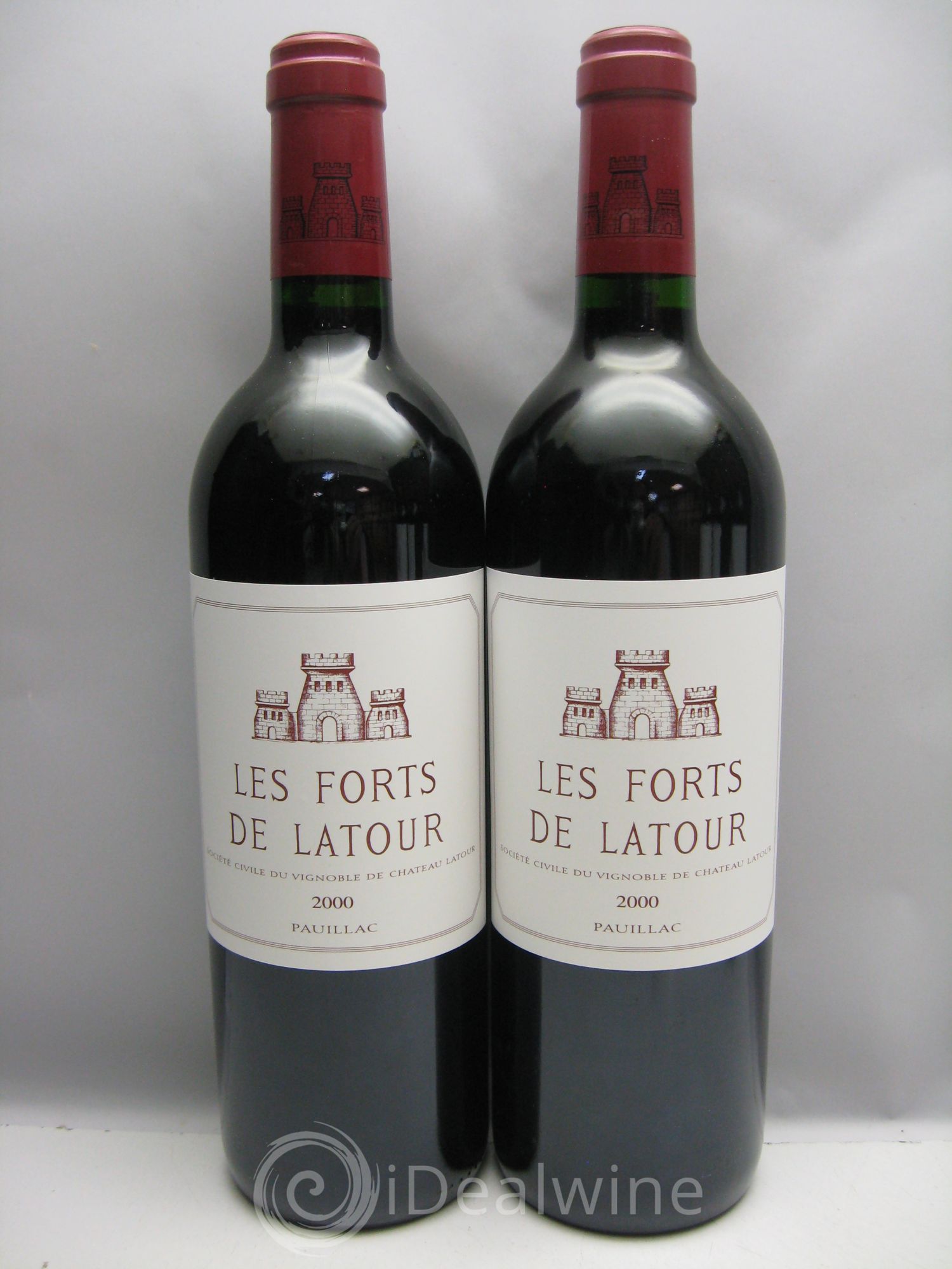 Les Forts de Latour Second Vin 2000 - Lot de 12 bouteilles - 2