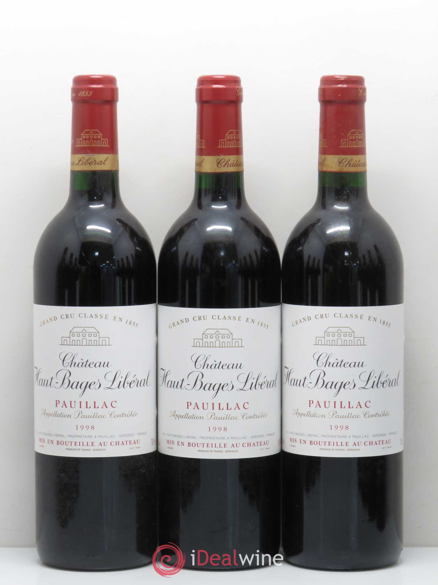 Château Haut Bages Libéral 5ème Grand Cru Classé 1998 - Lot de 12 bouteilles - 2