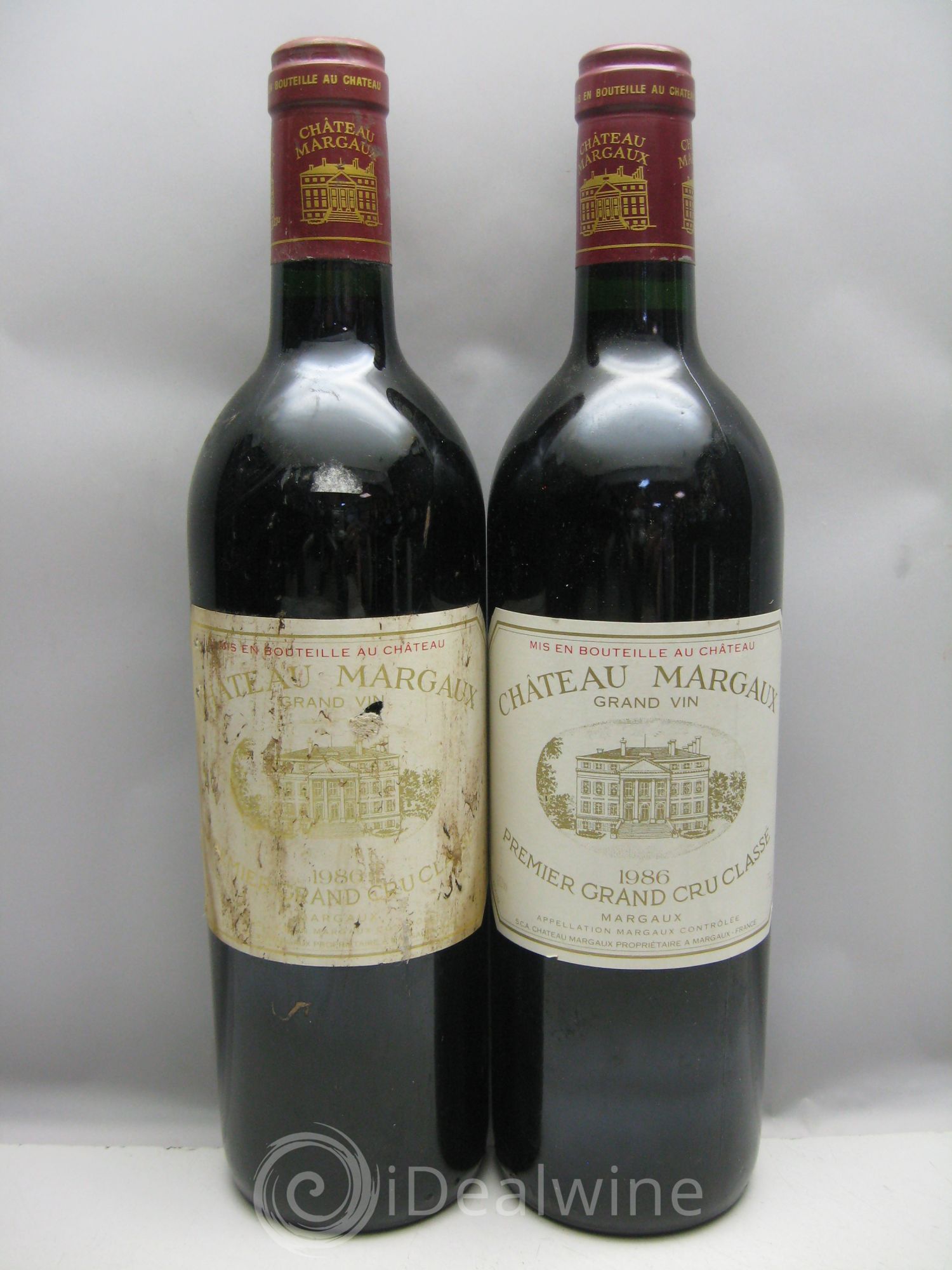 Château Margaux 1er Grand Cru Classé 1986 - Lot de 12 bouteilles - 0