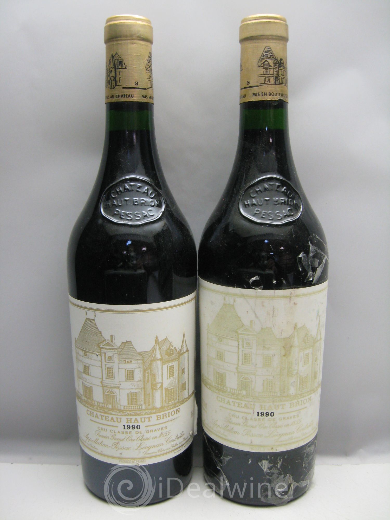 Château Haut Brion 1er Grand Cru Classé 1990 - Lot de 6 bouteilles - 2