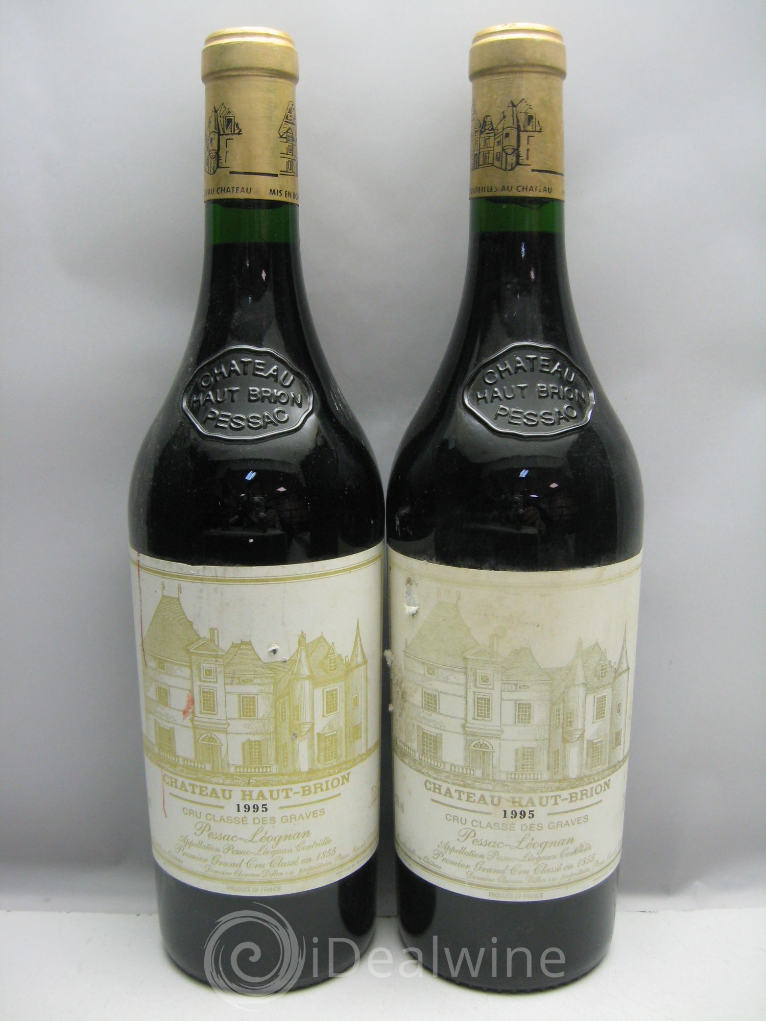 Château Haut Brion 1er Grand Cru Classé 1995 - Lot de 6 bouteilles - 2