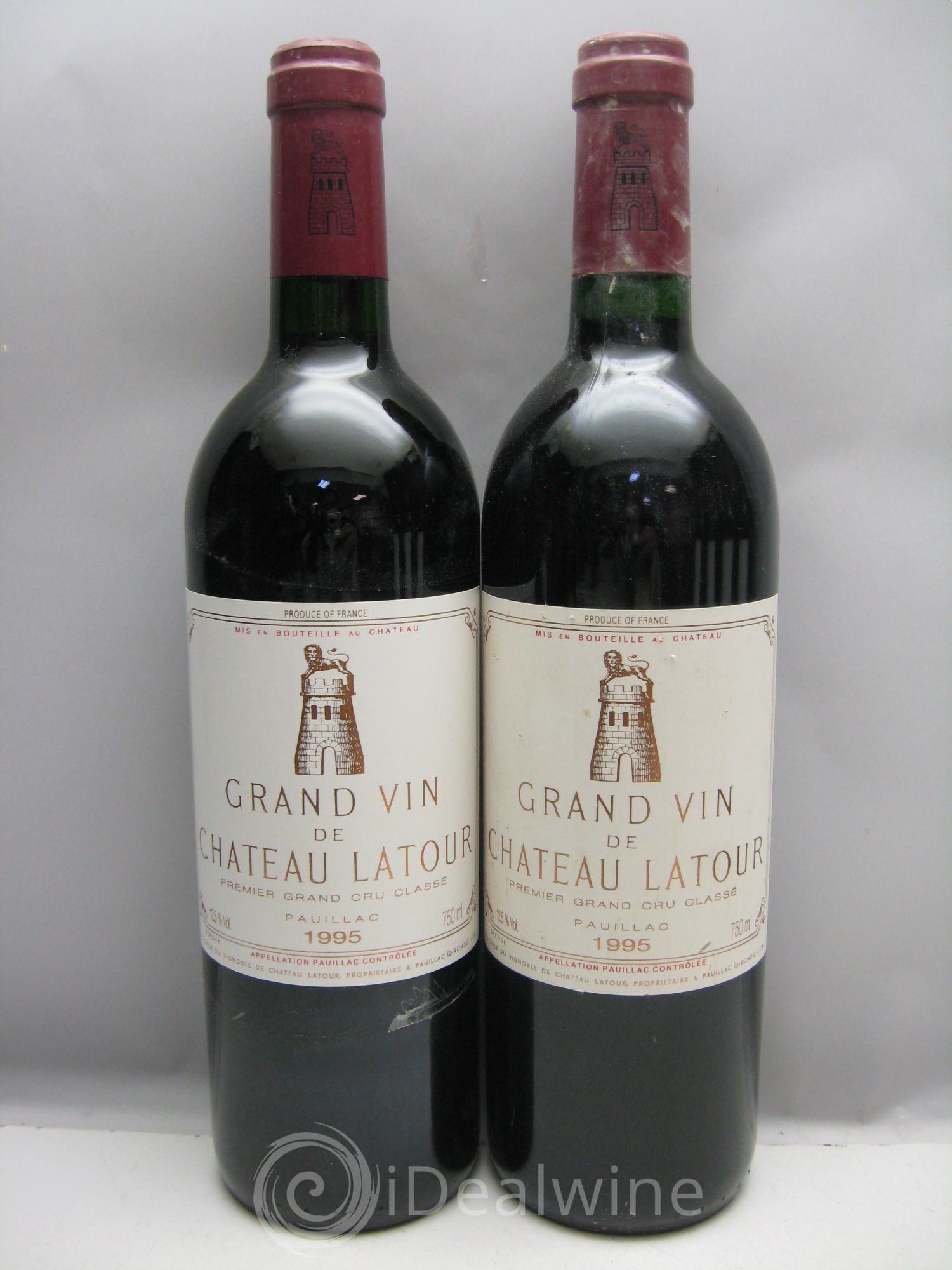 Château Latour 1er Grand Cru Classé 1995 - Lot de 6 bouteilles - 0