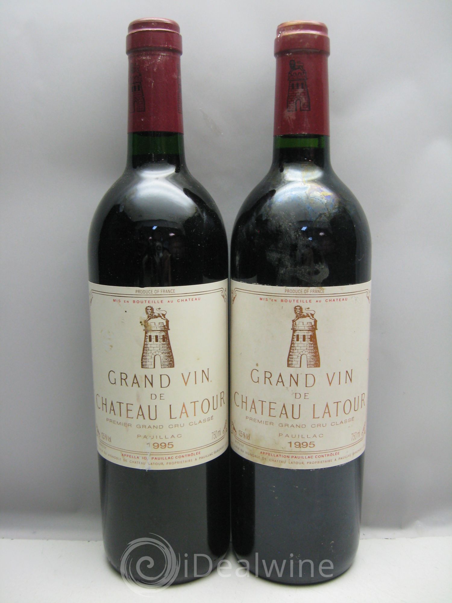 Château Latour 1er Grand Cru Classé 1995 - Lot de 6 bouteilles - 2