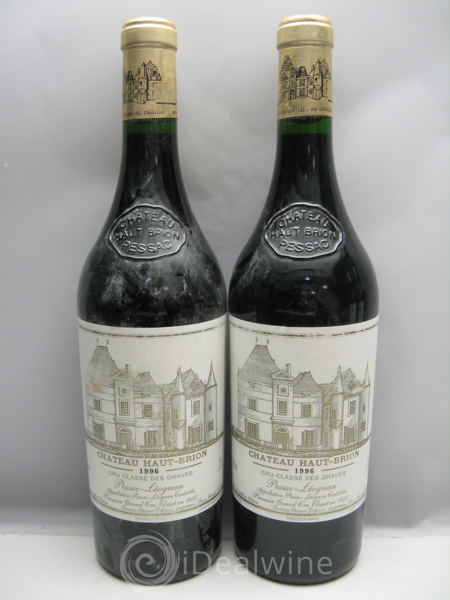 Château Haut Brion 1er Grand Cru Classé 1996 - Lot de 6 bouteilles - 1