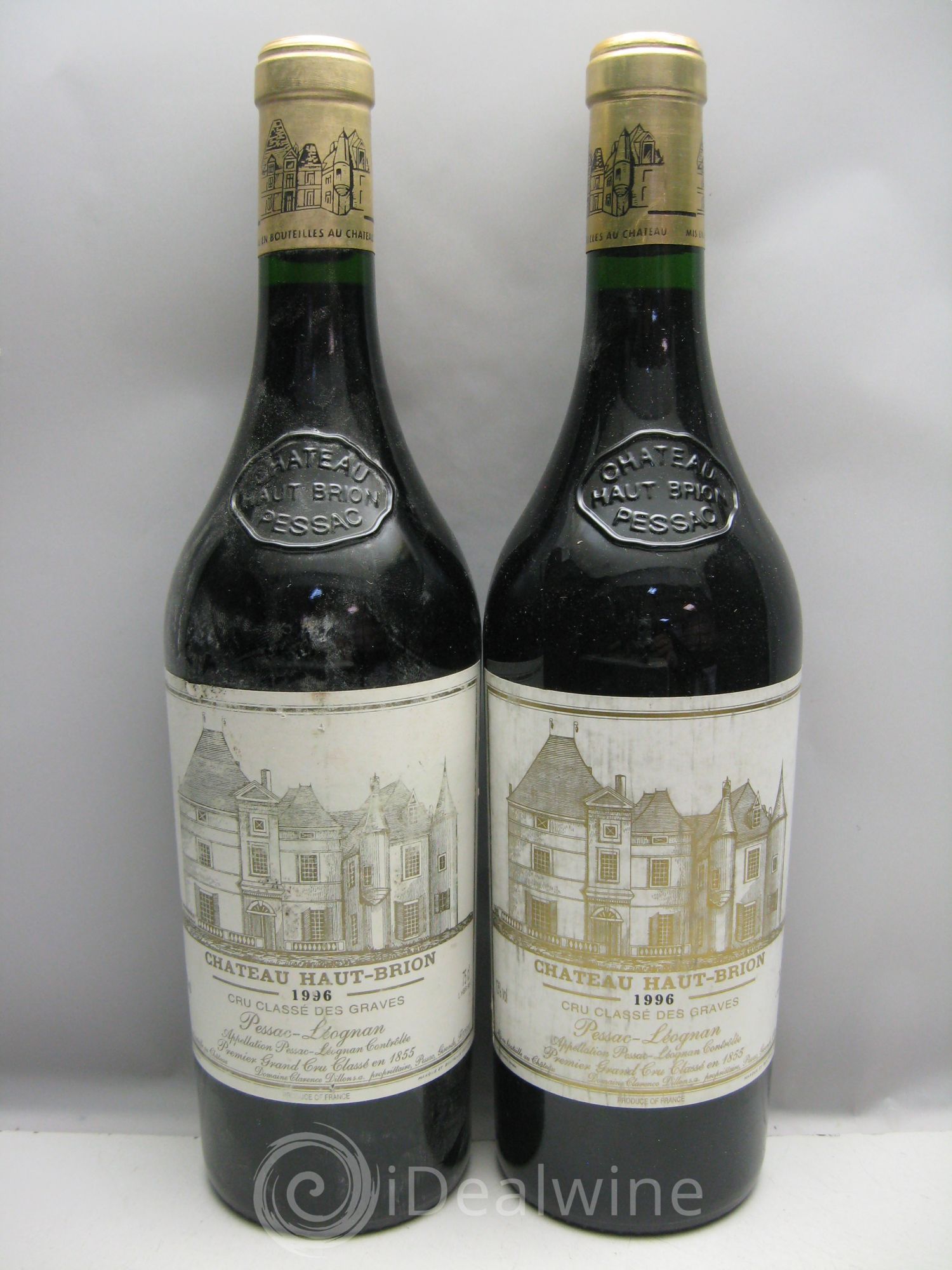Château Haut Brion 1er Grand Cru Classé 1996 - Lot de 6 bouteilles - 2