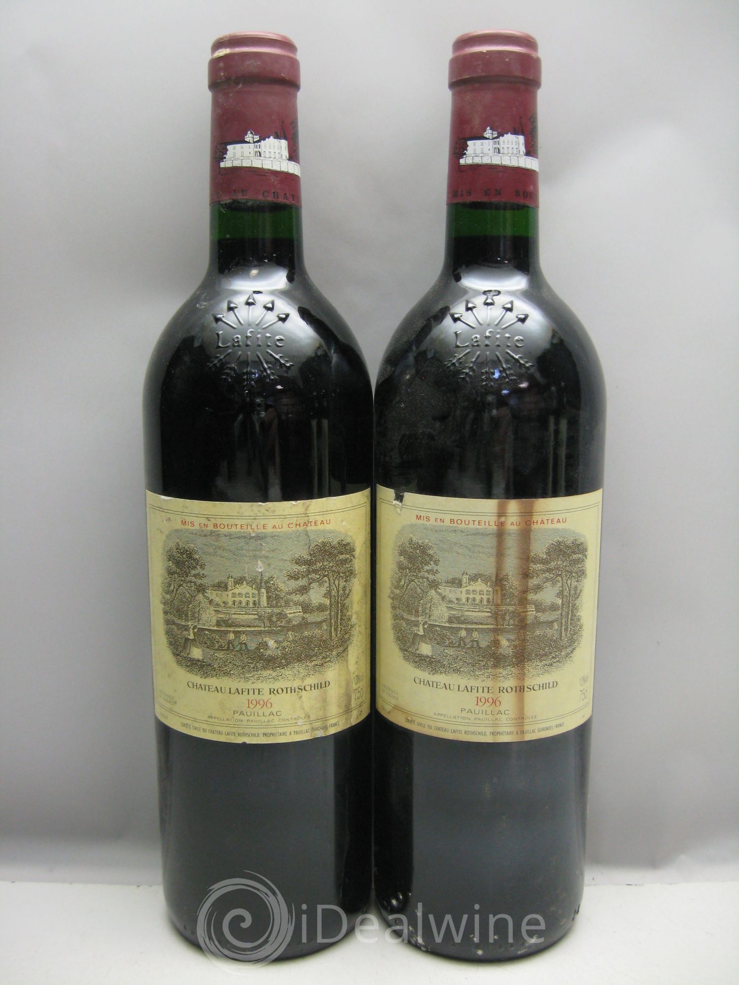 Château Lafite Rothschild 1er Grand Cru Classé 1996 - Lot de 6 bouteilles - 1