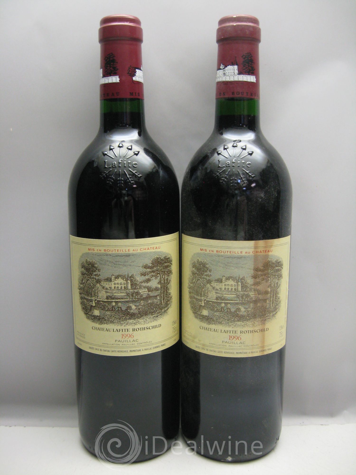 Château Lafite Rothschild 1er Grand Cru Classé 1996 - Lot de 6 bouteilles - 2