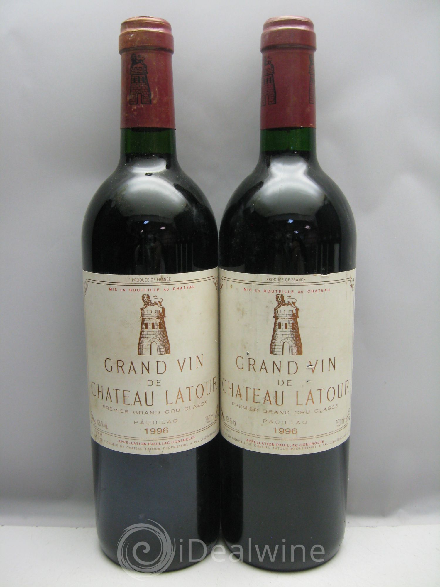 Château Latour 1er Grand Cru Classé 1996 - Lot de 6 bouteilles - 0