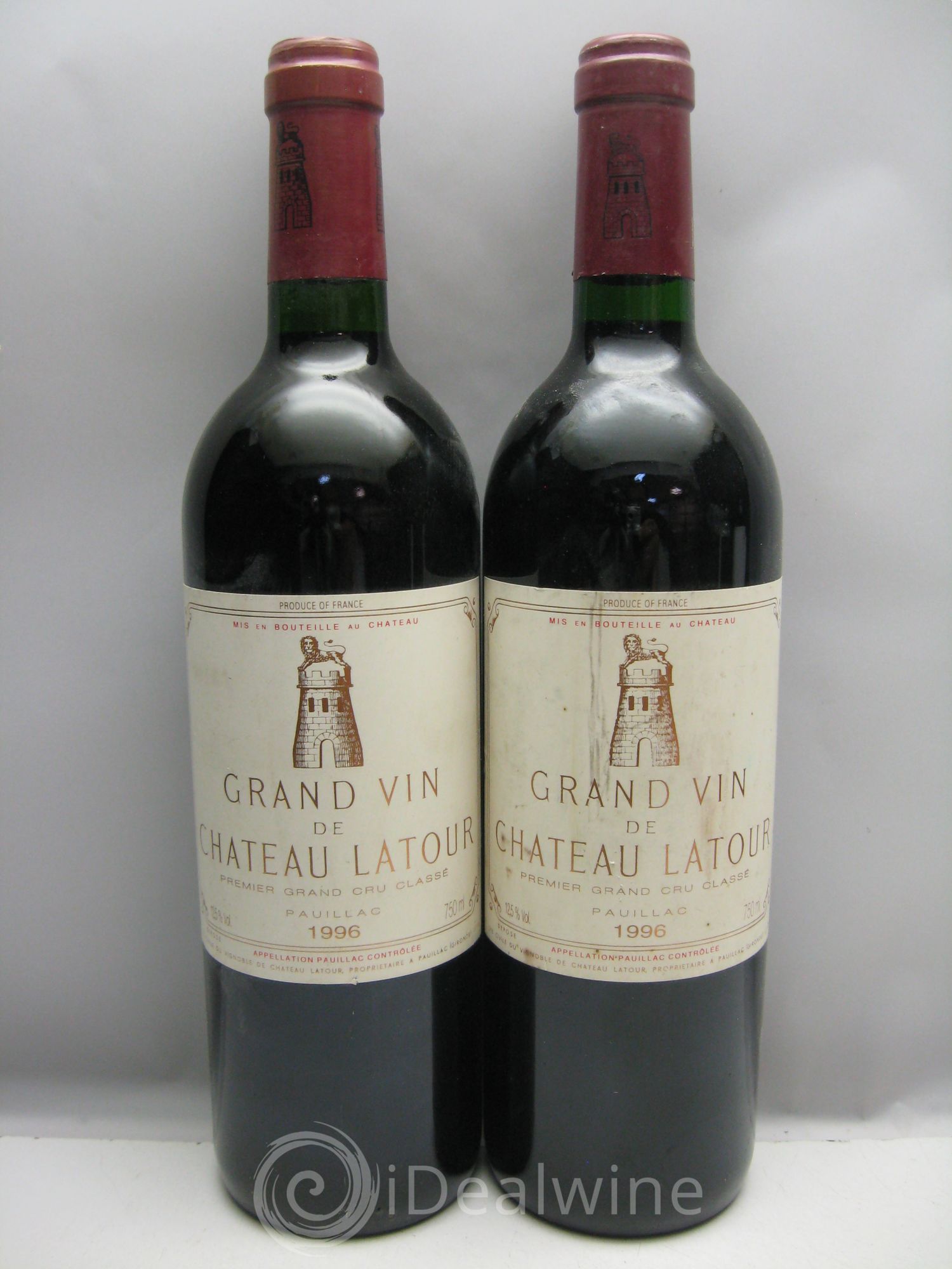 Château Latour 1er Grand Cru Classé 1996 - Lot de 6 bouteilles - 1