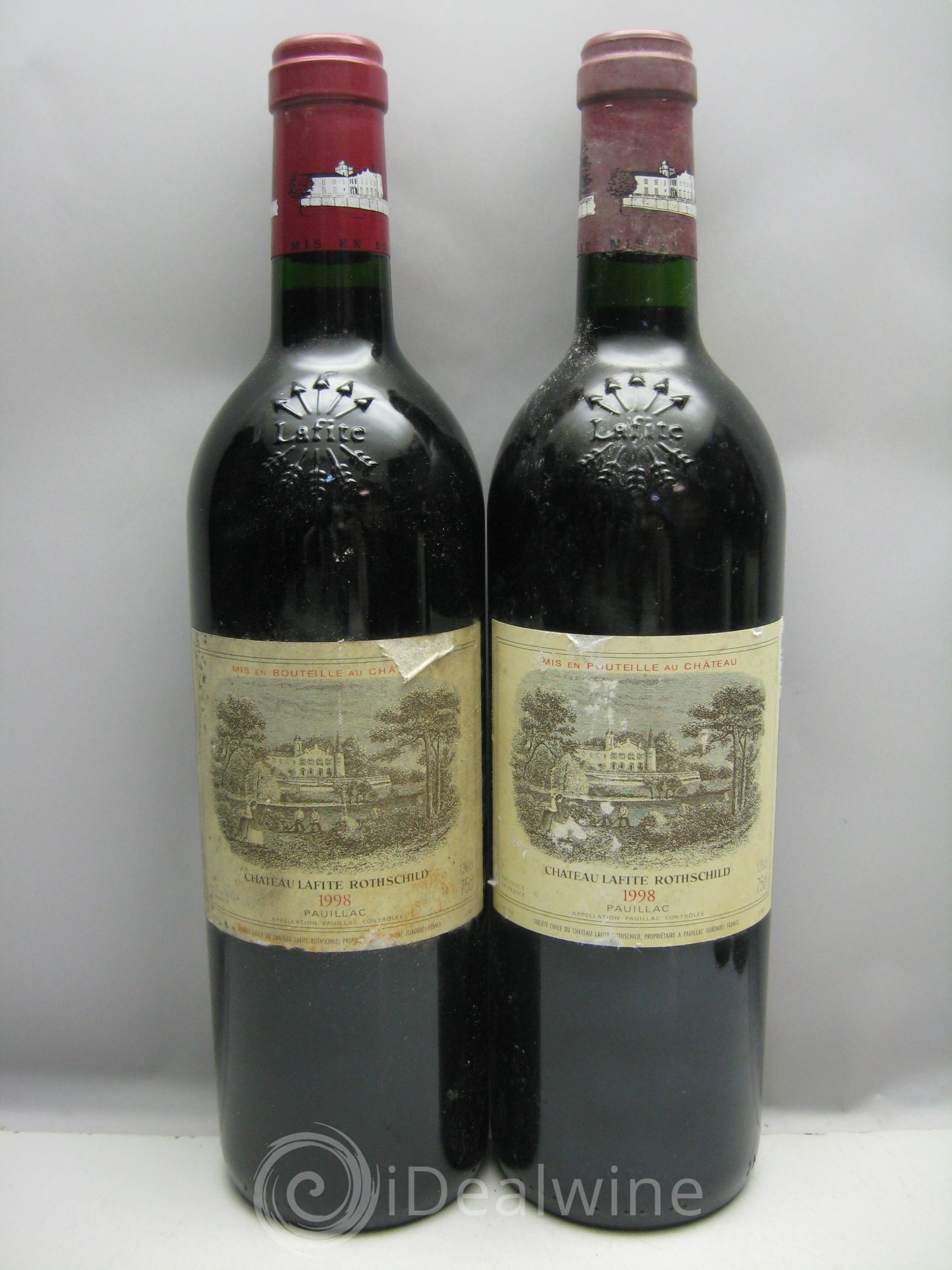 Château Lafite Rothschild 1er Grand Cru Classé 1998 - Lot de 6 bouteilles - 0