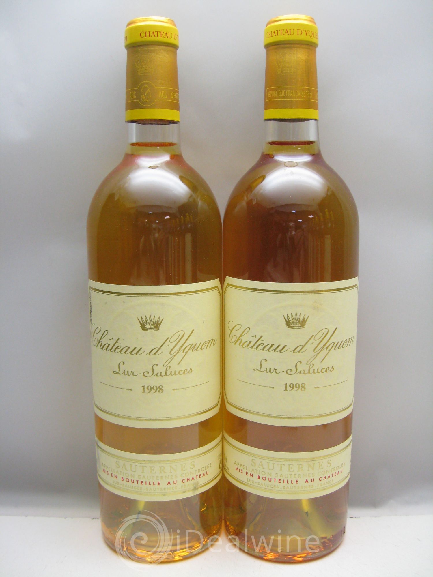 Château d' Yquem 1er Cru Classé Supérieur 1998 - Lotto di 12 bottiglie - 0