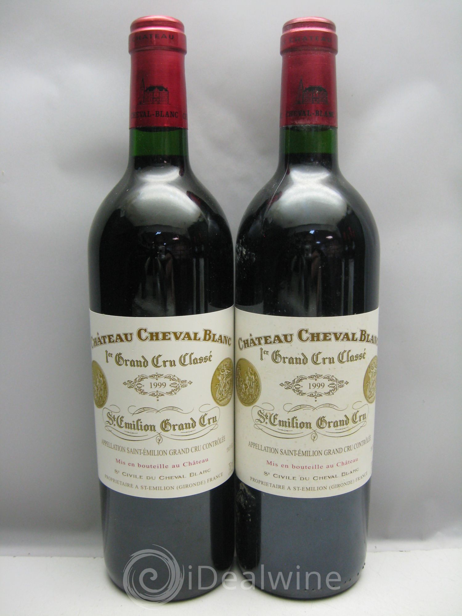 Château Cheval Blanc 1er Grand Cru Classé A 1999 - Lot de 12 bouteilles - 3