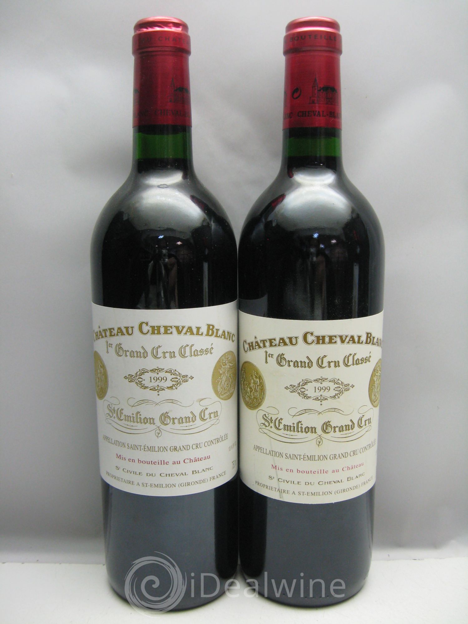 Château Cheval Blanc 1er Grand Cru Classé A 1999 - Lot de 12 bouteilles - 4