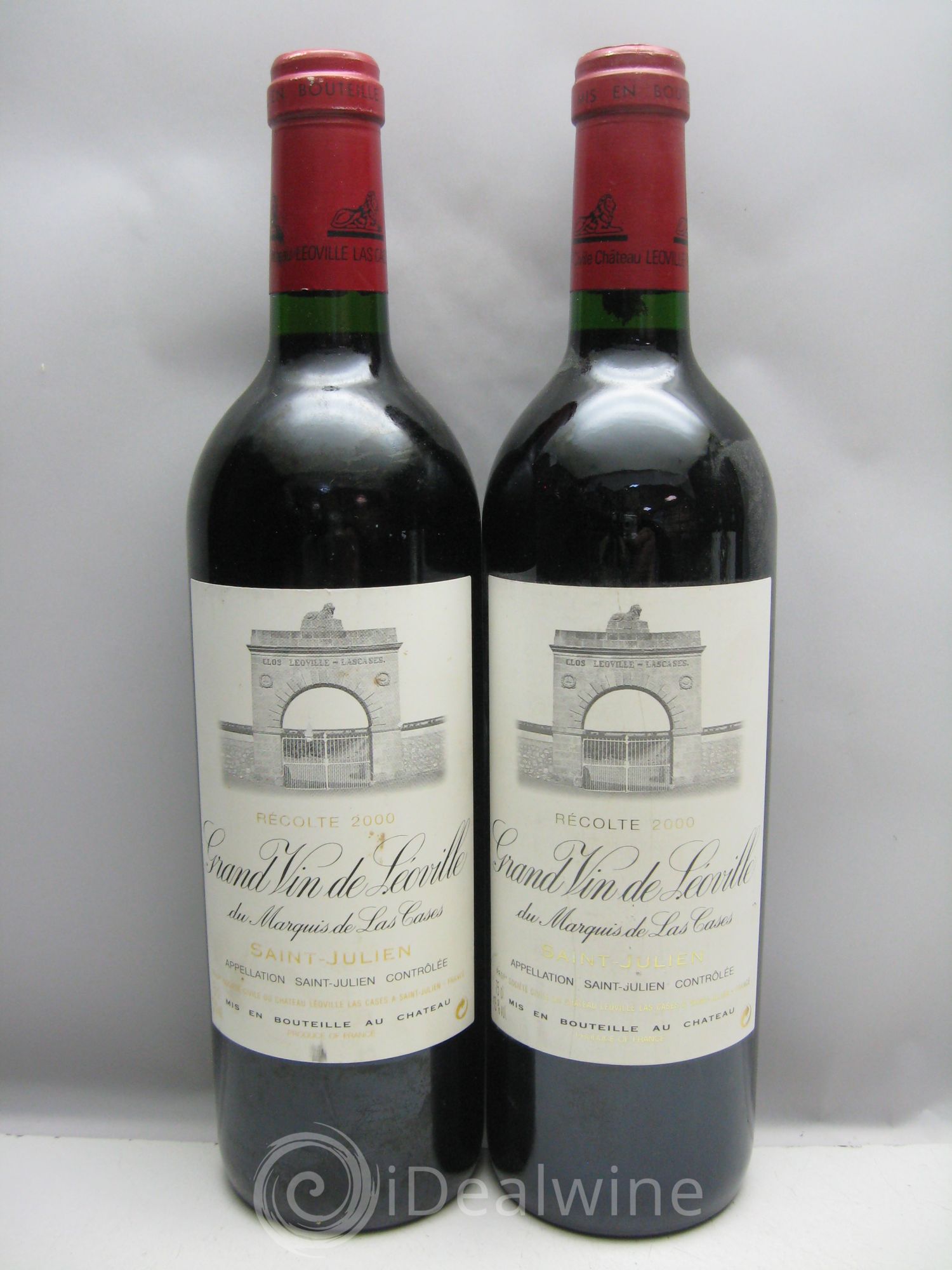 Château Léoville Las Cases 2ème Grand Cru Classé 2000 - Lot de 6 bouteilles - 1