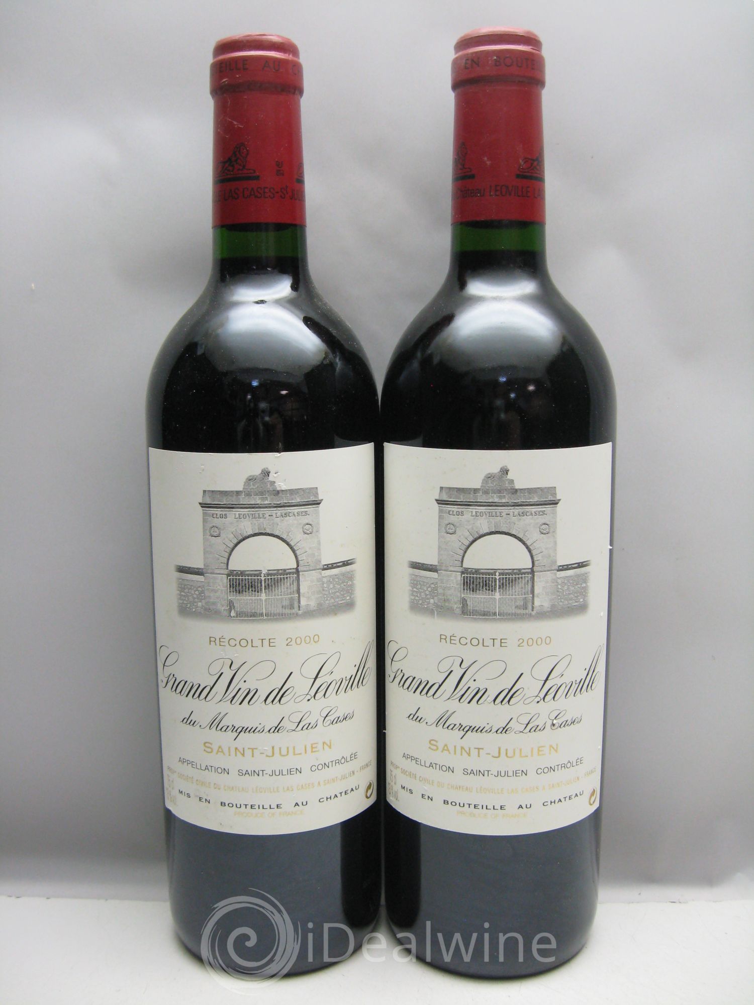 Château Léoville Las Cases 2ème Grand Cru Classé 2000 - Lot de 6 bouteilles - 2