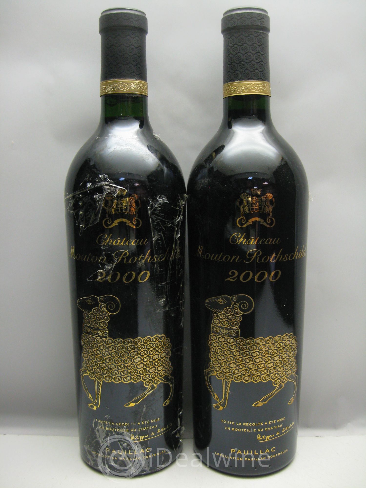 Château Mouton Rothschild 1er Grand Cru Classé 2000 - Lot de 6 bouteilles - 2