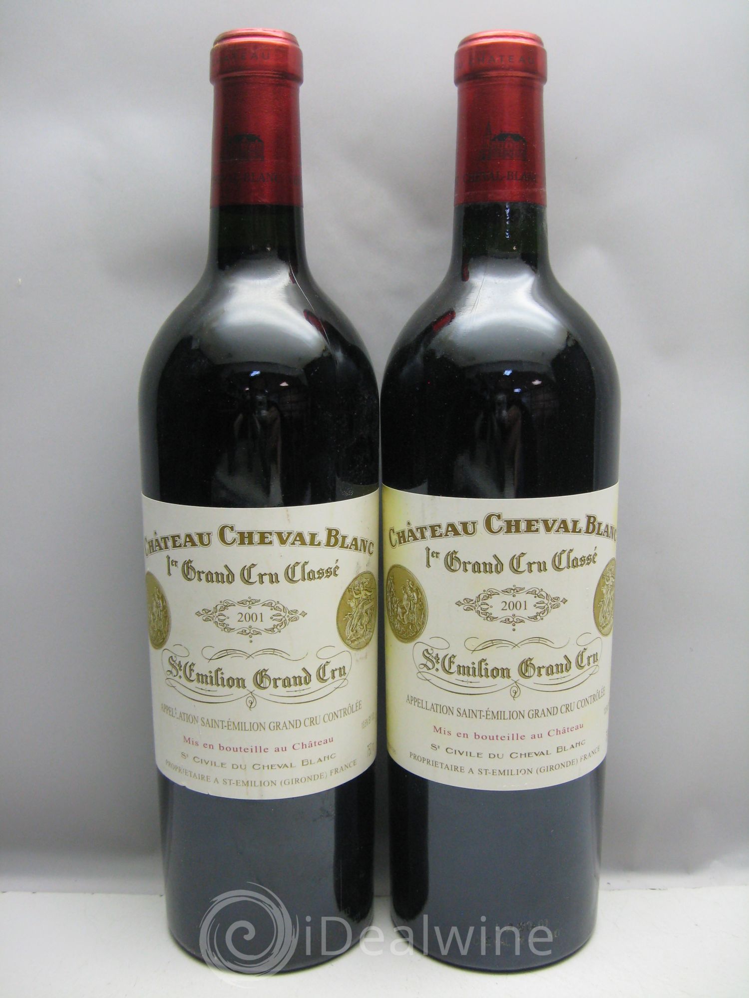 Château Cheval Blanc 1er Grand Cru Classé A 2001 - Lot de 6 bouteilles - 2
