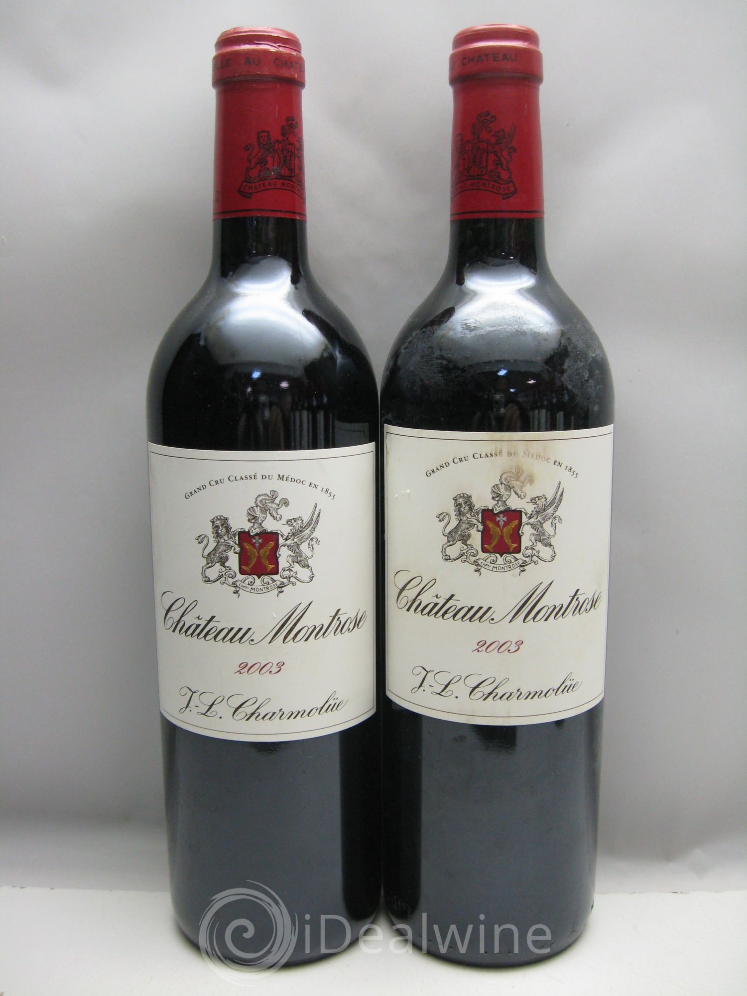 Château Montrose 2ème Grand Cru Classé 2003 - Lot de 12 bouteilles - 0