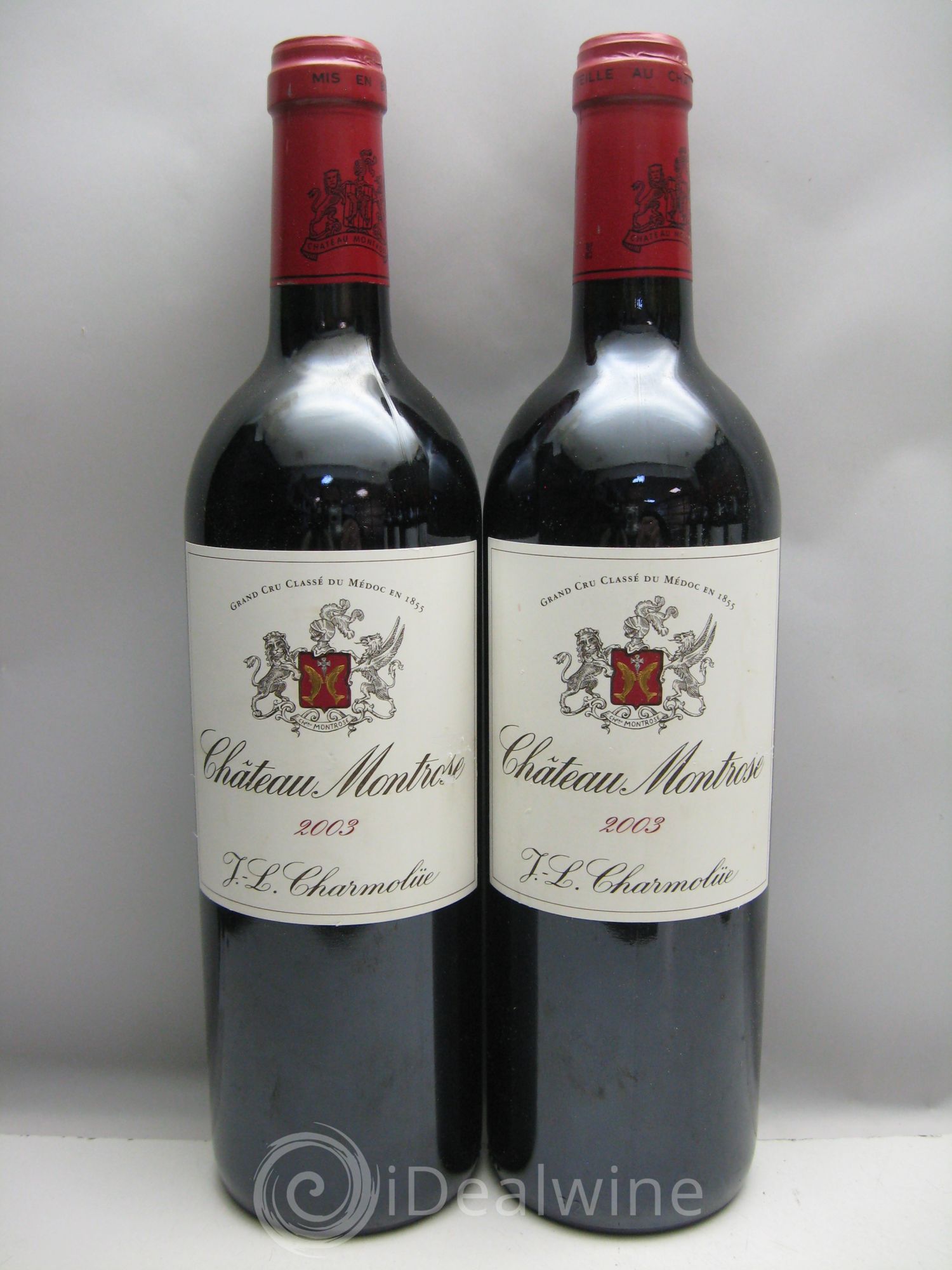 Château Montrose 2ème Grand Cru Classé 2003 - Lot de 12 bouteilles - 1