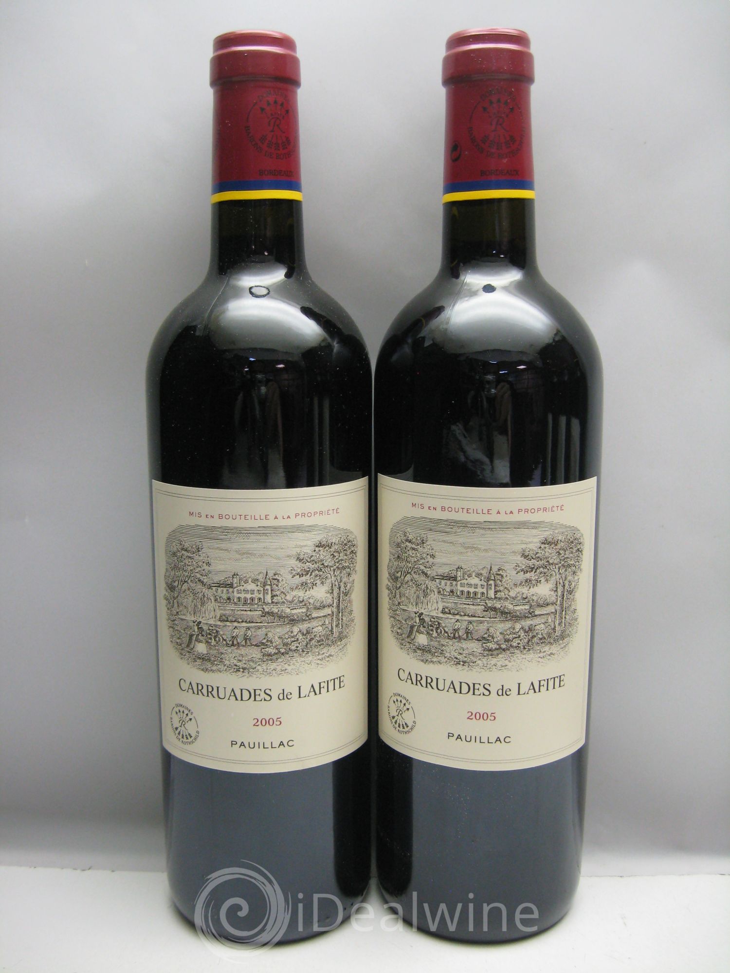 Carruades de Lafite Rothschild Second Vin 2005 - Lot de 12 bouteilles - 2