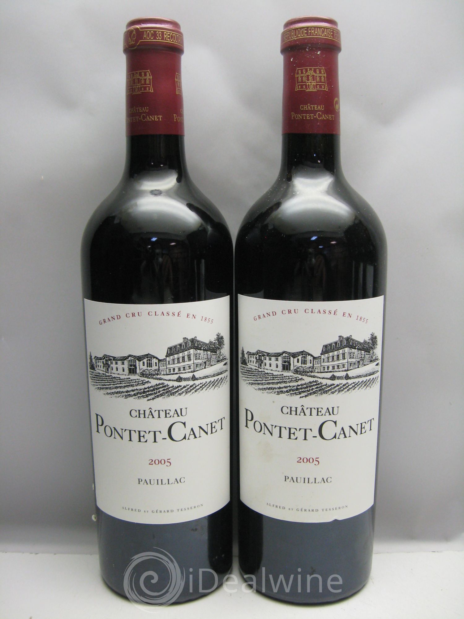 Château Pontet Canet 5ème Grand Cru Classé 2005 - Lot de 12 bouteilles - 3