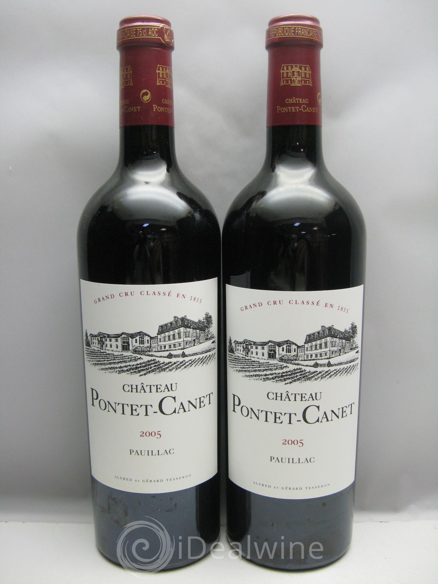 Château Pontet Canet 5ème Grand Cru Classé 2005 - Lot de 12 bouteilles - 5