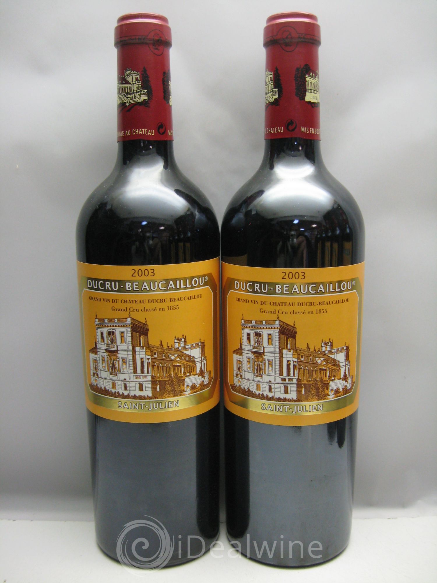 Château Ducru Beaucaillou 2ème Grand Cru Classé (CB sans couvercle) 2003 - Lot de 12 bouteilles - 0
