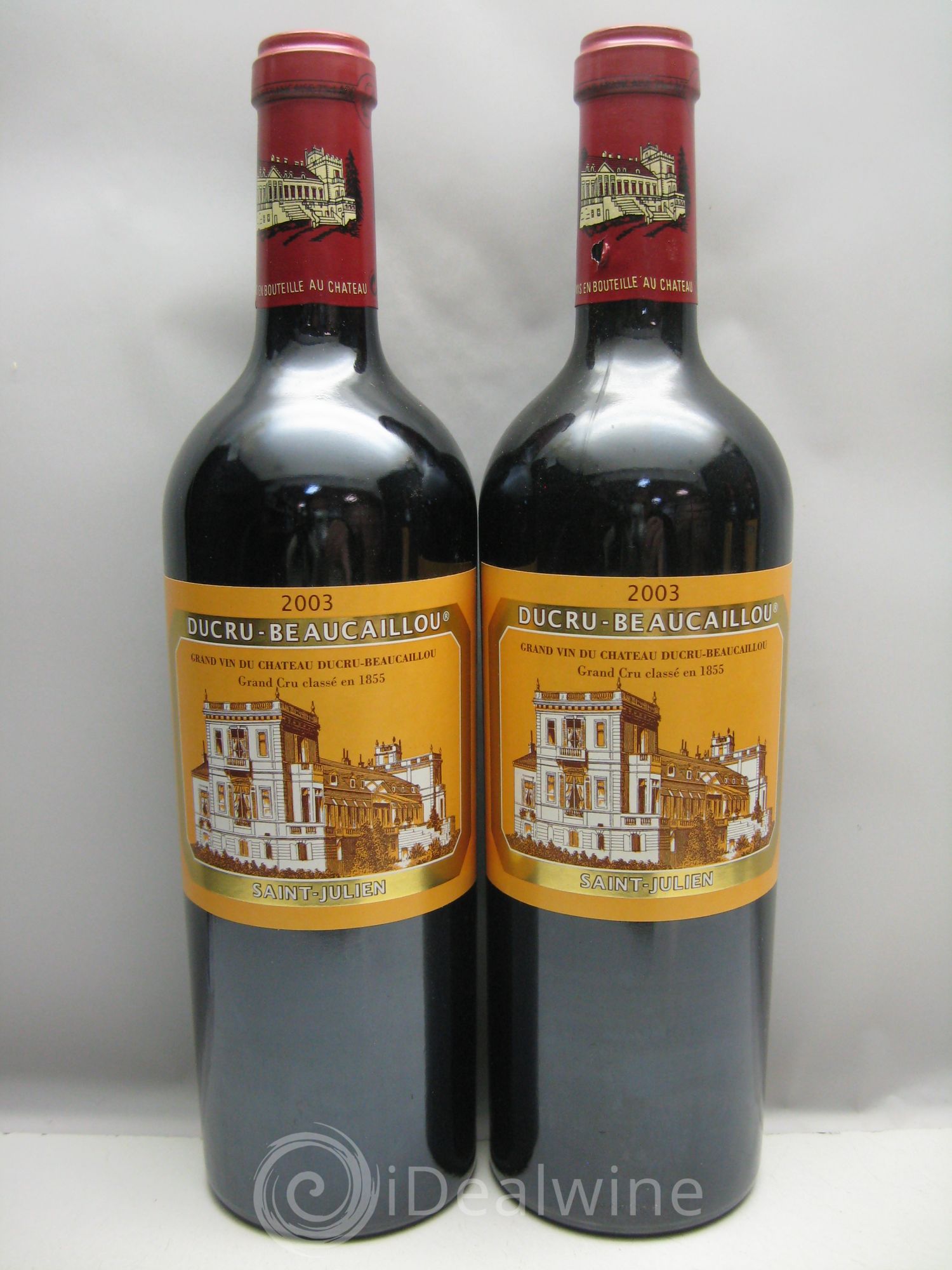 Château Ducru Beaucaillou 2ème Grand Cru Classé (CB sans couvercle) 2003 - Lot de 12 bouteilles - 4