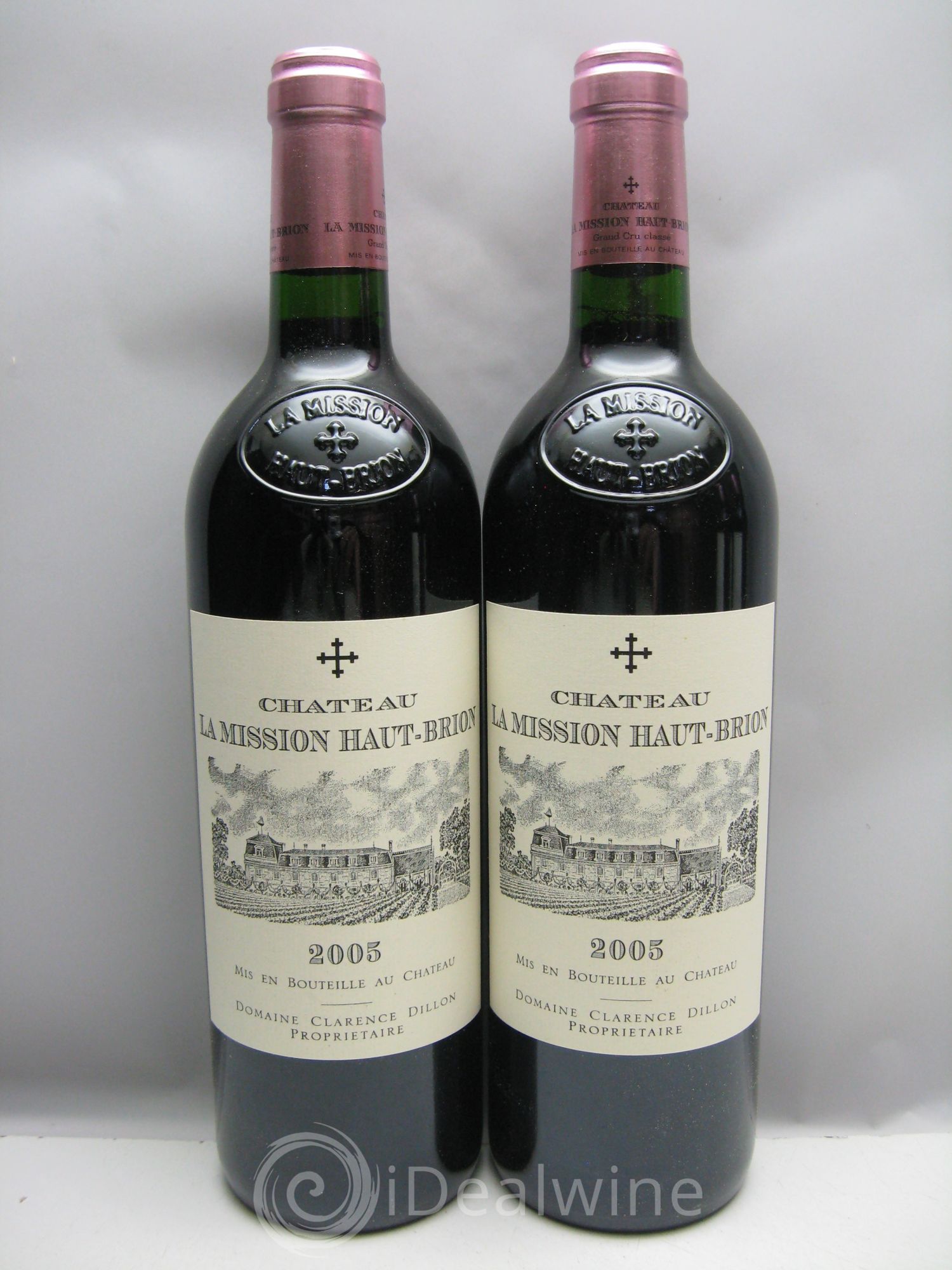 Château la Mission Haut-Brion Cru Classé de Graves (CB sans couvercle) 2005 - Lot de 6 bouteilles - 1