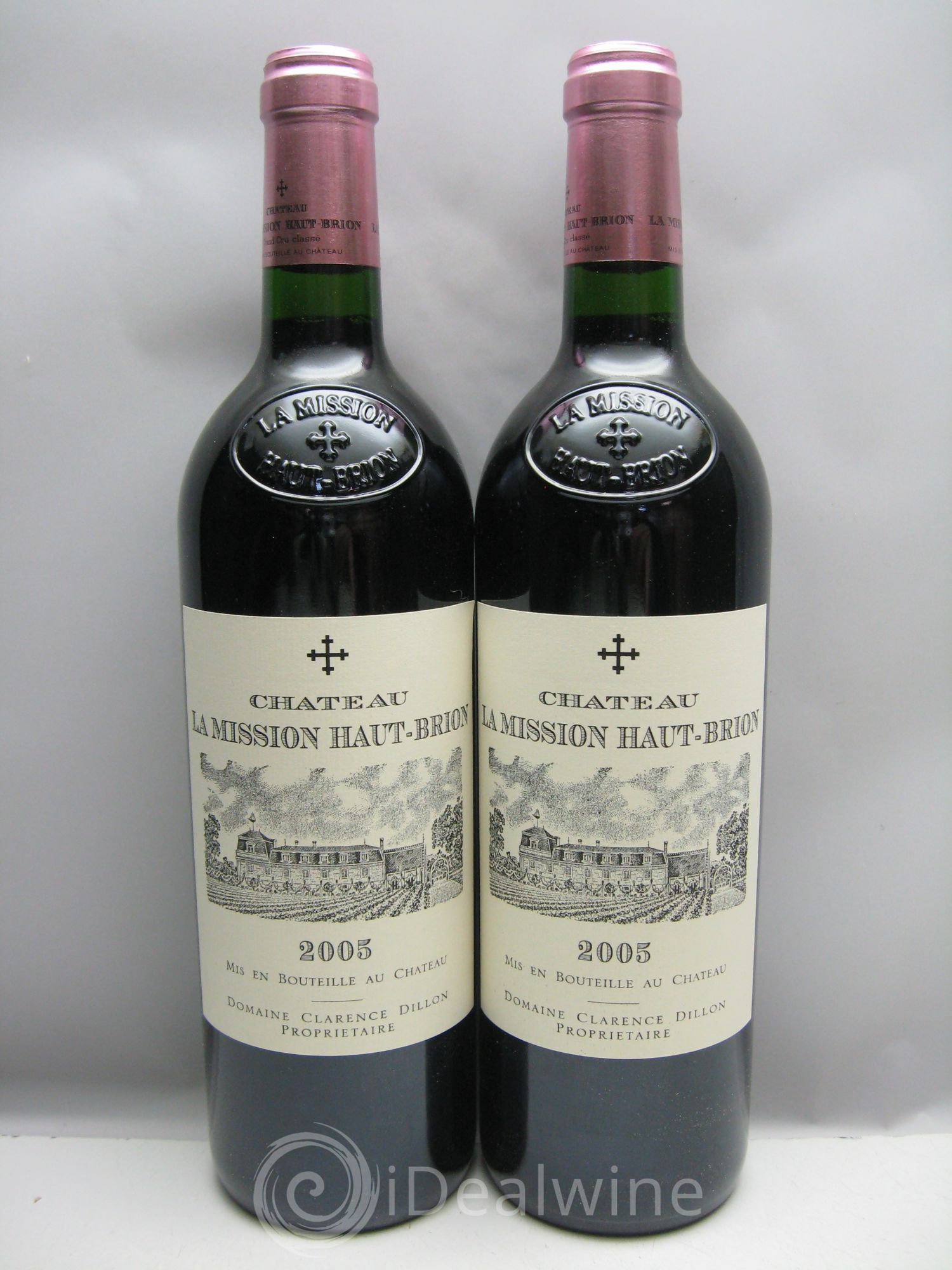 Château la Mission Haut-Brion Cru Classé de Graves (CB sans couvercle) 2005 - Lot de 6 bouteilles - 2