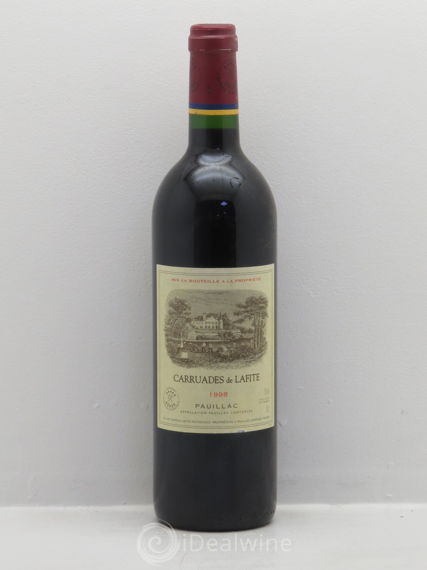 Carruades de Lafite Rothschild Second Vin 1998 - Lot de 1 bouteille - 0
