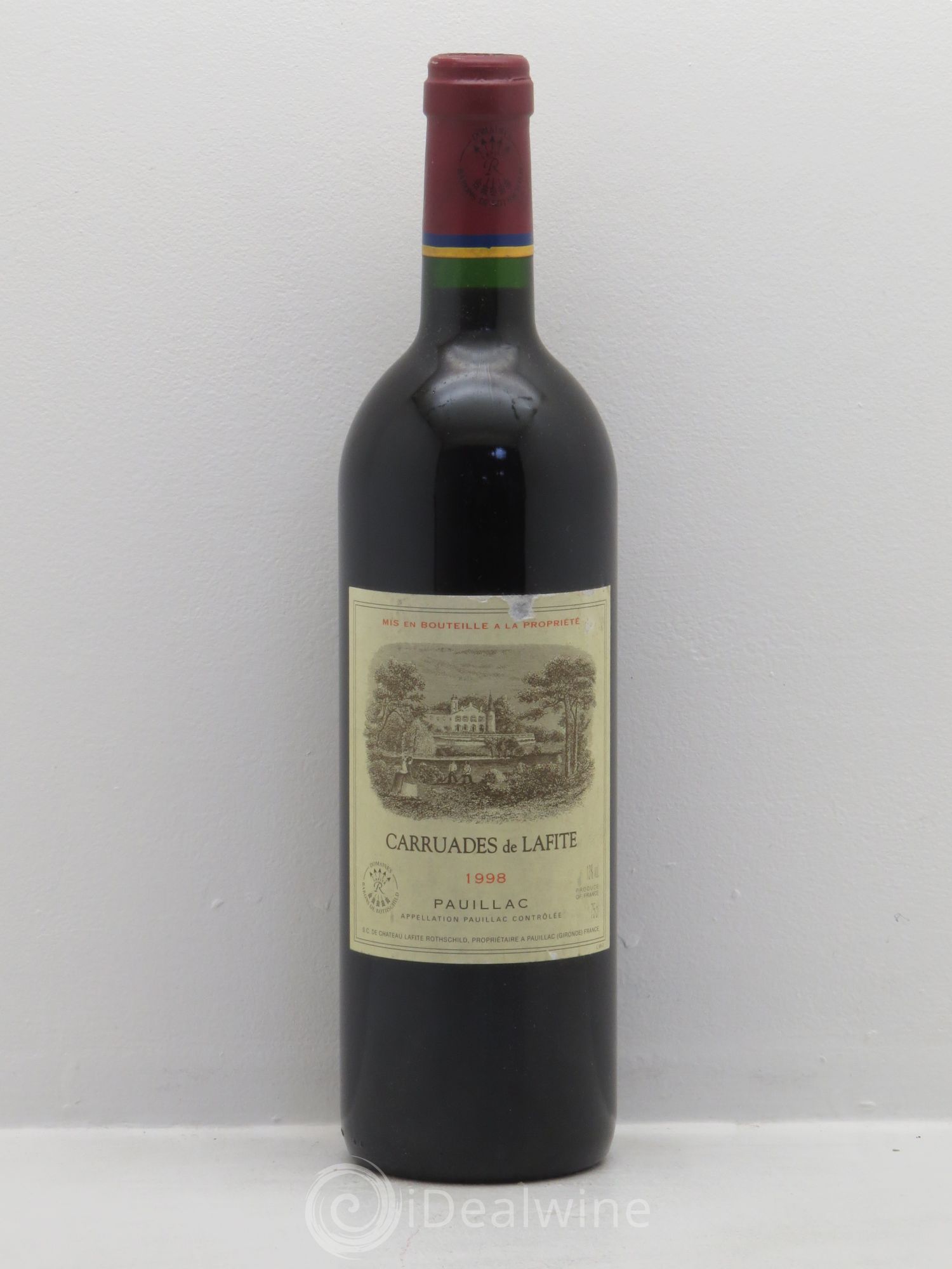 Carruades de Lafite Rothschild Second Vin 1998 - Lot de 1 bouteille - 0