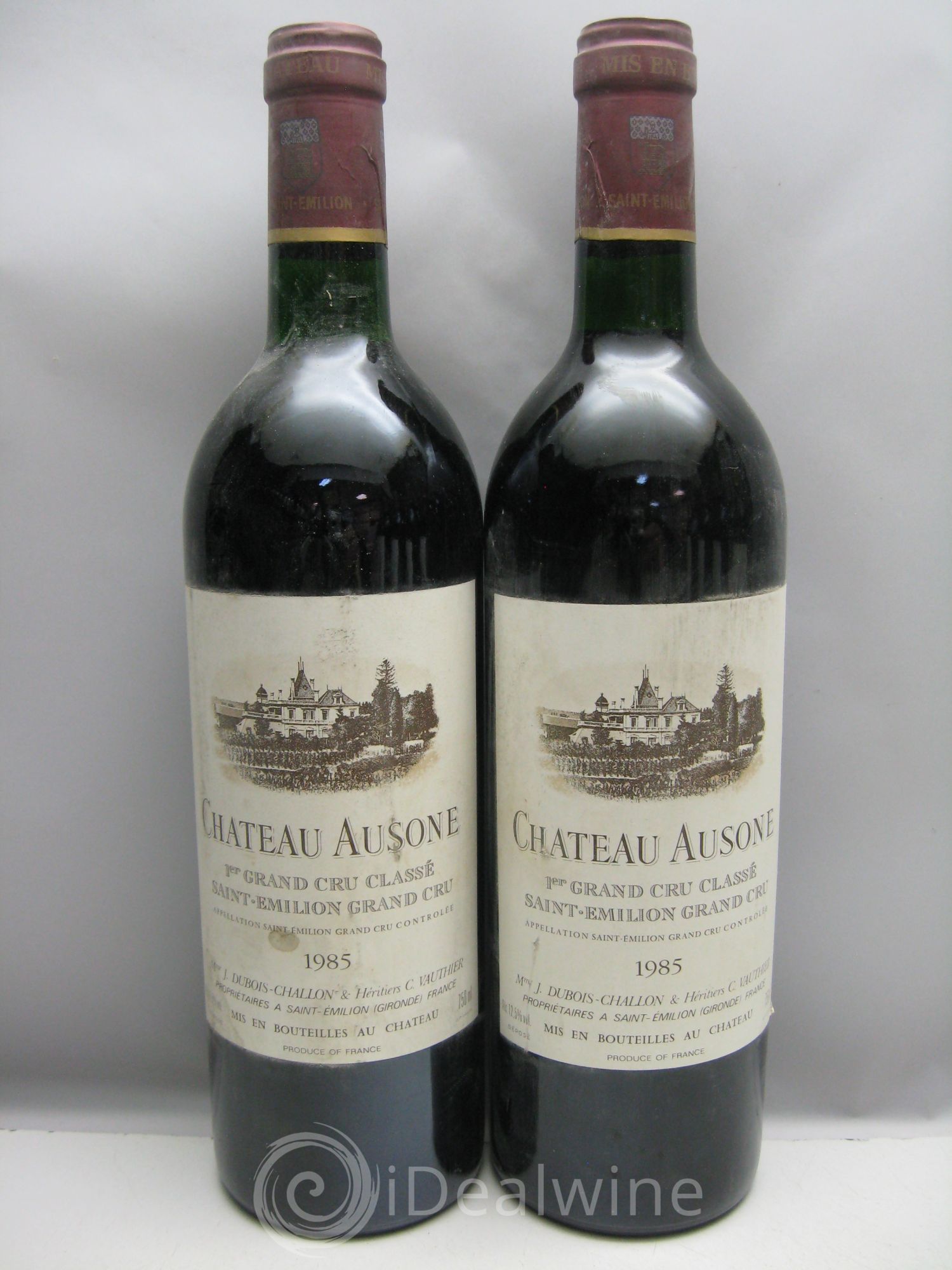 Château Ausone 1er Grand Cru Classé A 1985 - Lot de 12 bouteilles - 0