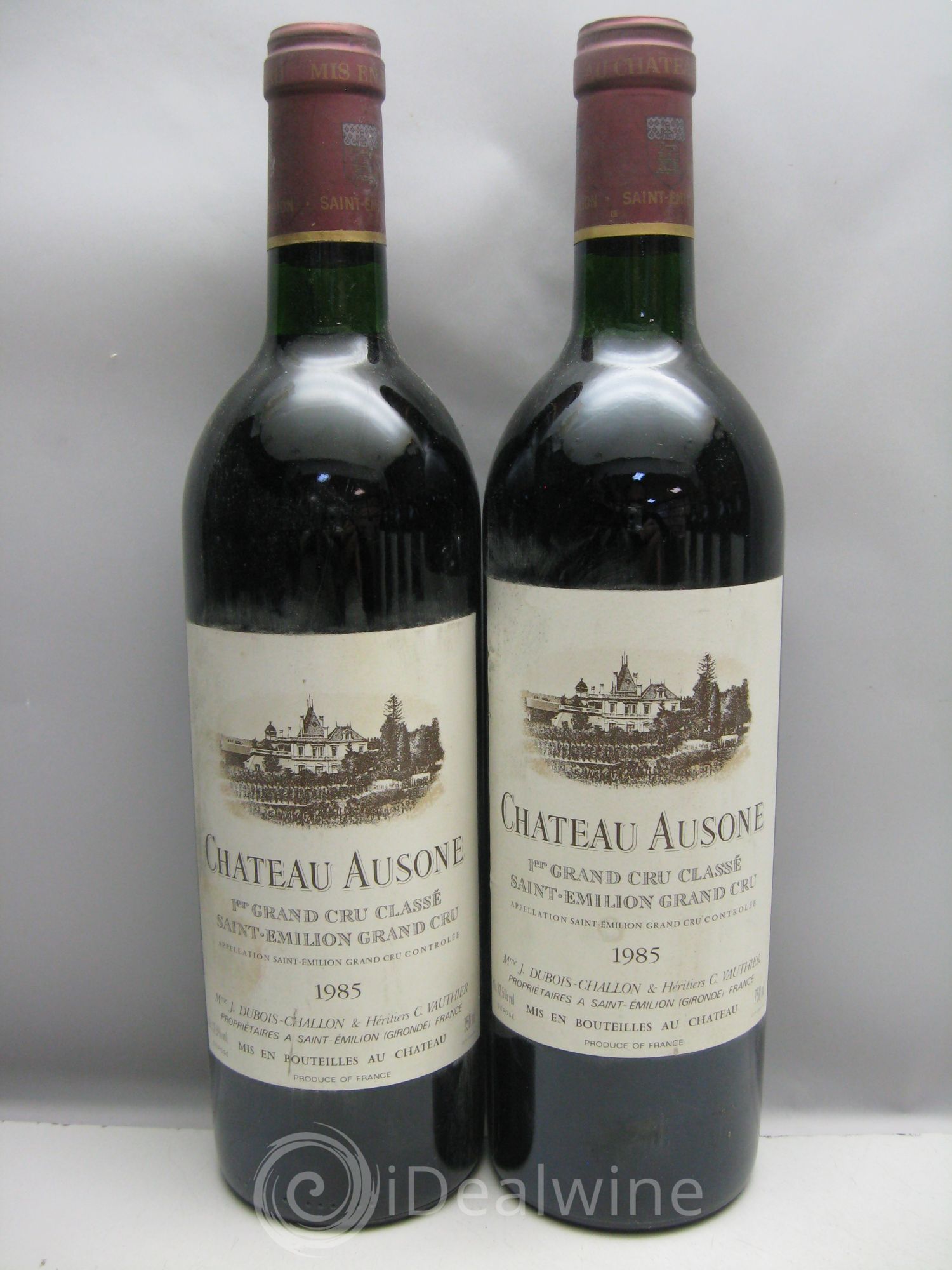 Château Ausone 1er Grand Cru Classé A 1985 - Lot de 12 bouteilles - 1