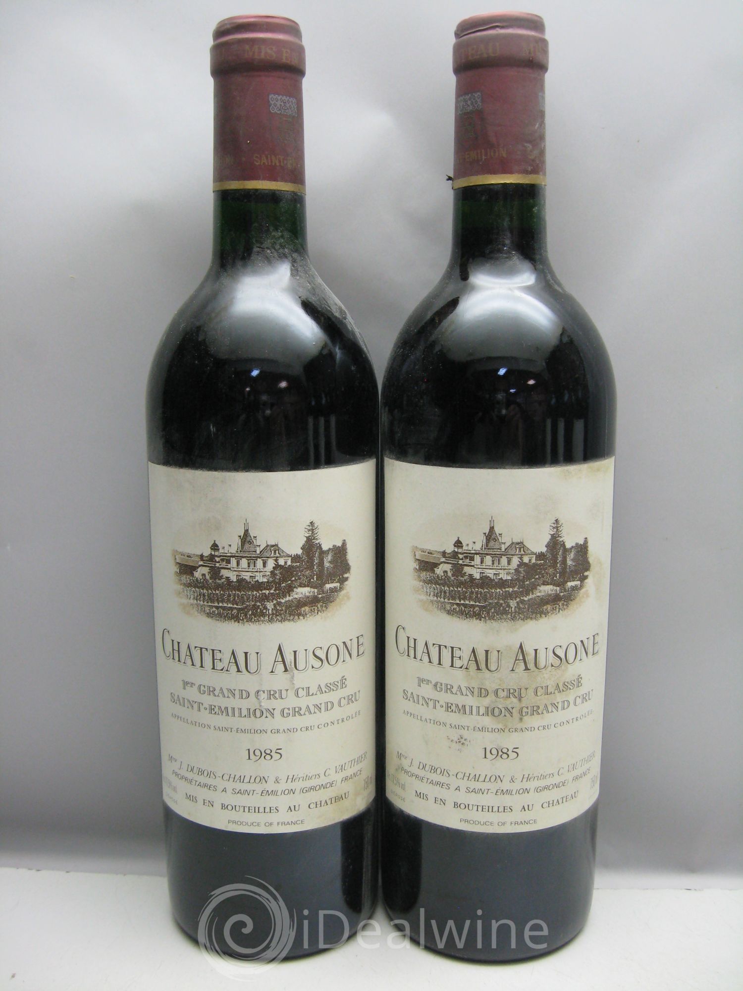 Château Ausone 1er Grand Cru Classé A 1985 - Lot de 12 bouteilles - 2
