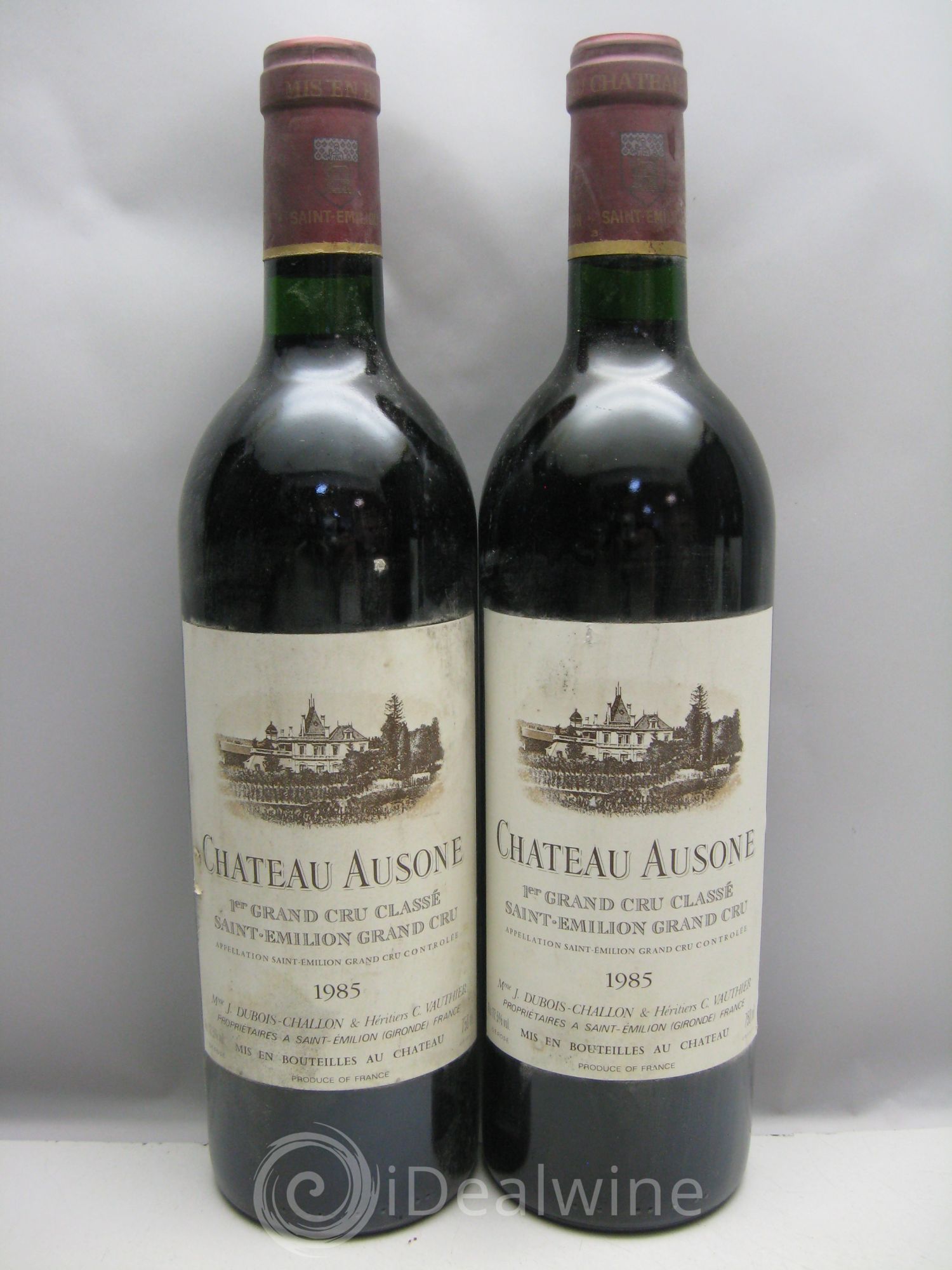 Château Ausone 1er Grand Cru Classé A 1985 - Lot de 12 bouteilles - 4