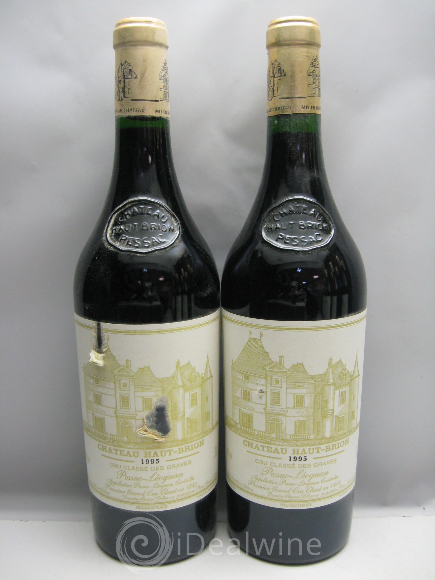 Château Haut Brion 1er Grand Cru Classé 1995 - Lot de 12 bouteilles - 1