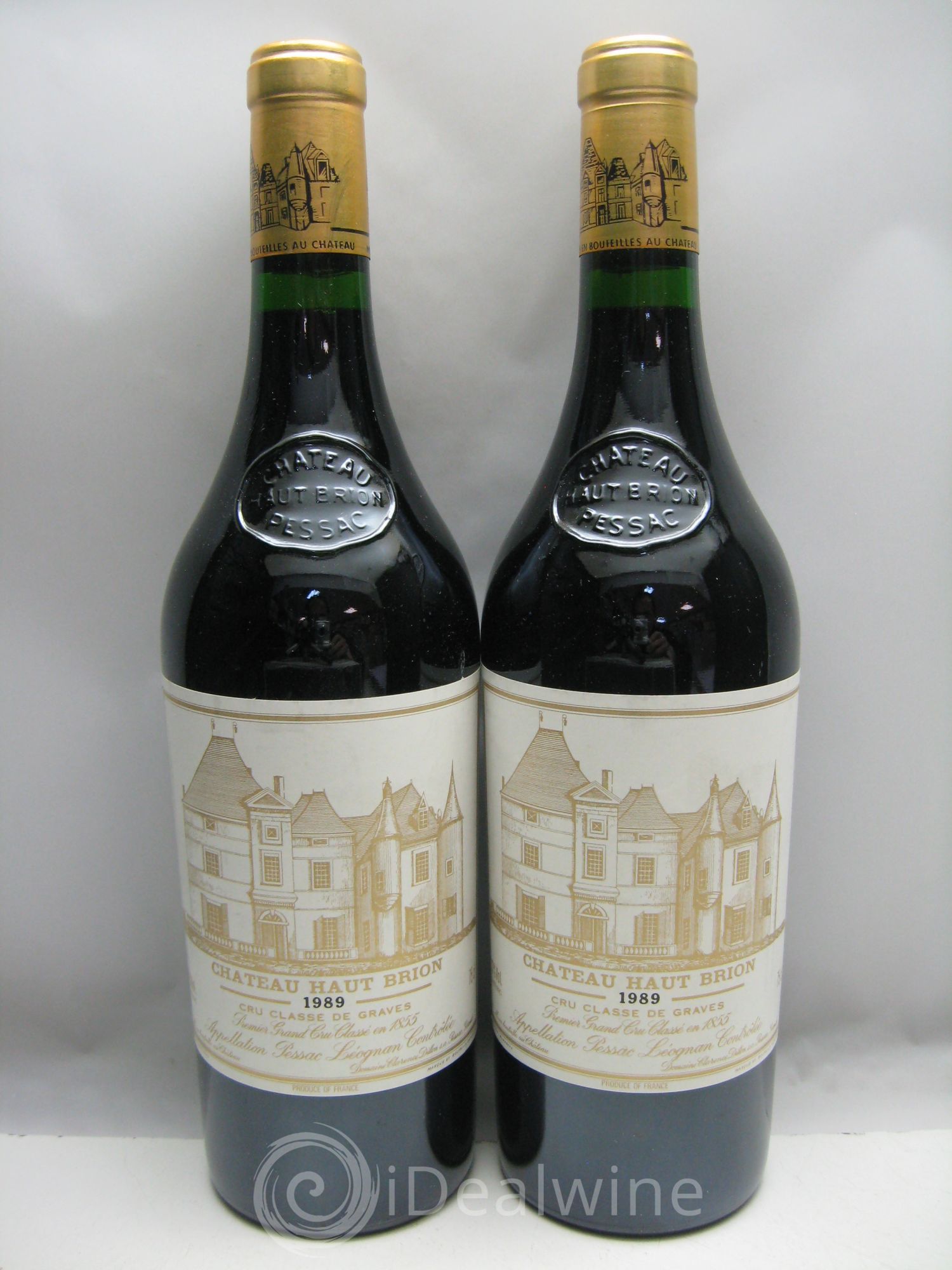 Château Haut Brion 1er Grand Cru Classé 1989 - Lot de 6 bouteilles - 2