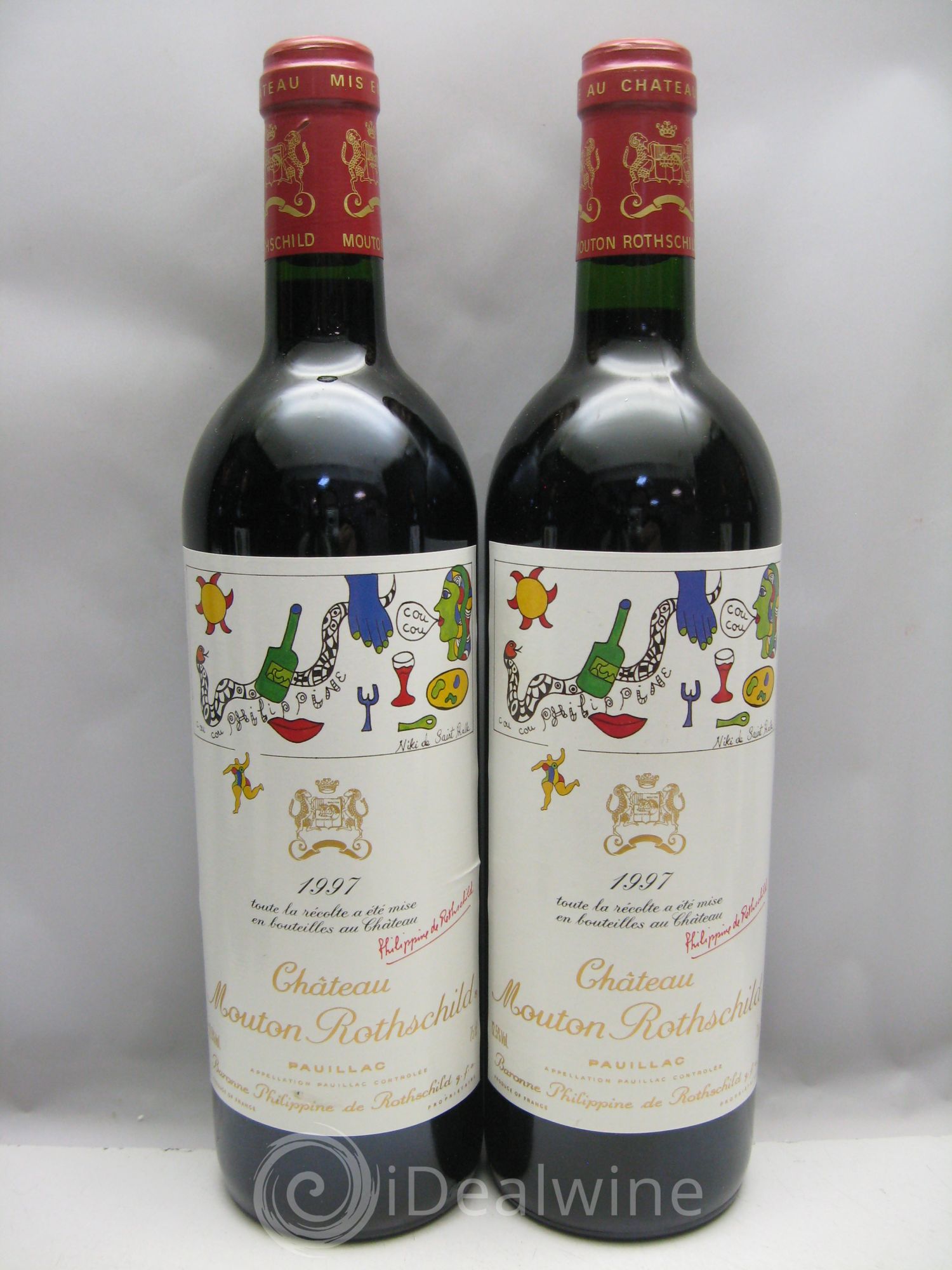 Château Mouton Rothschild 1er Grand Cru Classé 1997 - Lot de 12 bouteilles - 4