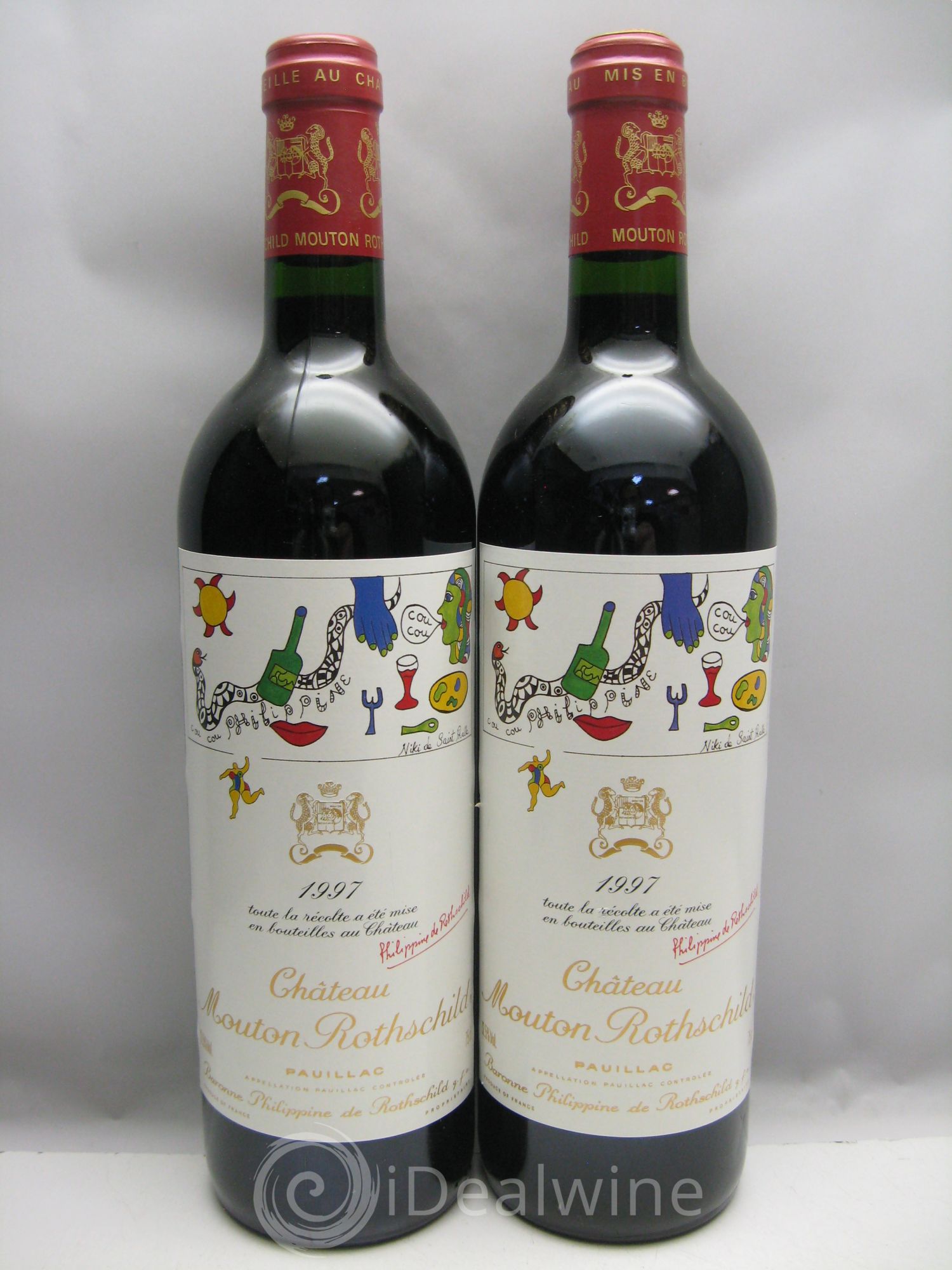 Château Mouton Rothschild 1er Grand Cru Classé 1997 - Lot de 12 bouteilles - 5