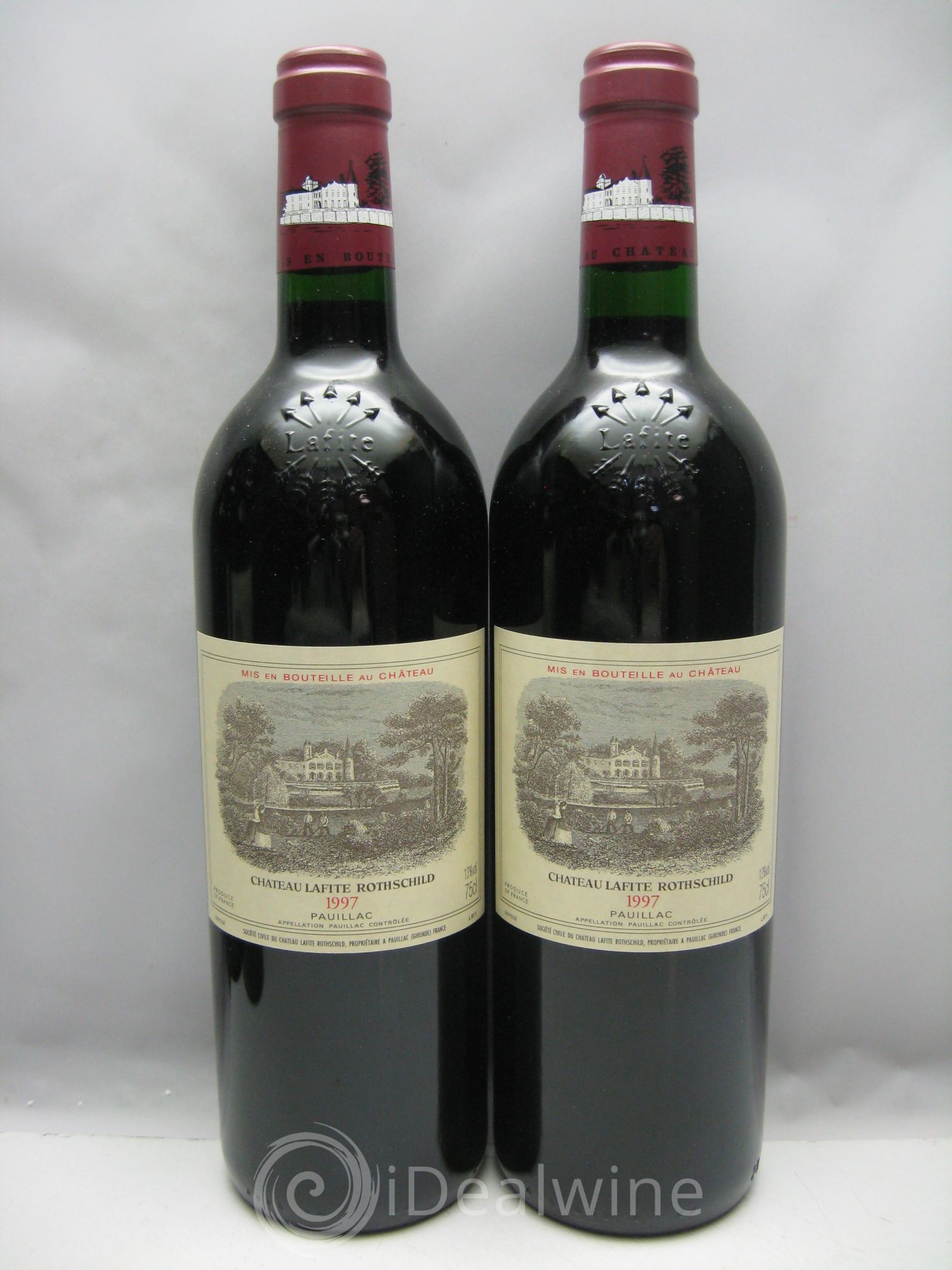 Château Lafite Rothschild 1er Grand Cru Classé 1997 - Lot de 6 bouteilles - 2