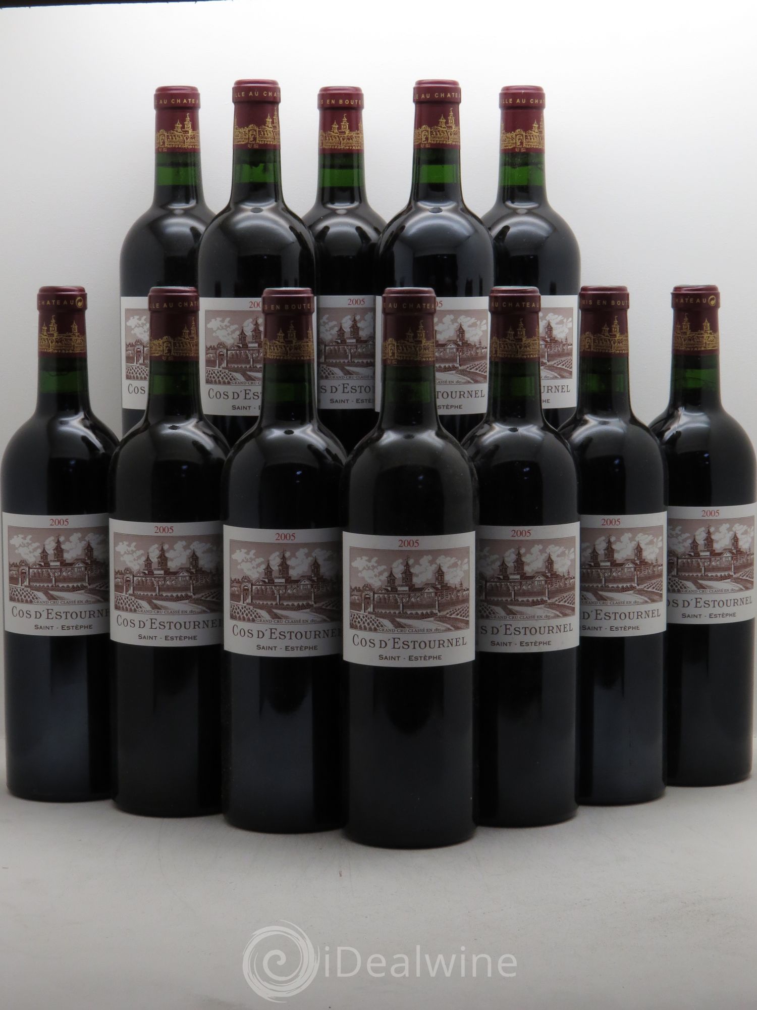 Cos d'Estournel 2ème Grand Cru Classé 2005 - Lot de 12 bouteilles - 0