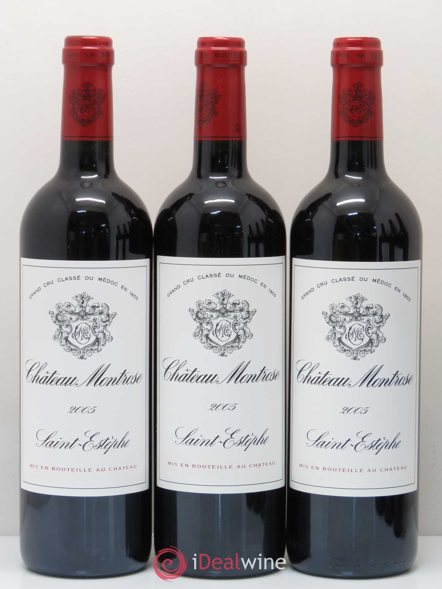 Château Montrose 2ème Grand Cru Classé 2005 - Lot de 6 bouteilles - 1