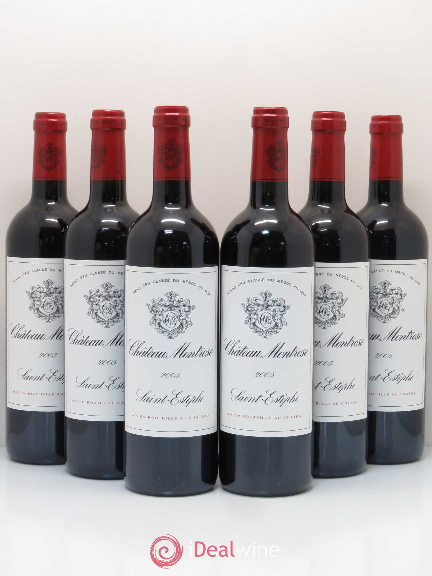 Château Montrose 2ème Grand Cru Classé 2005 - Lot de 6 bouteilles - 0