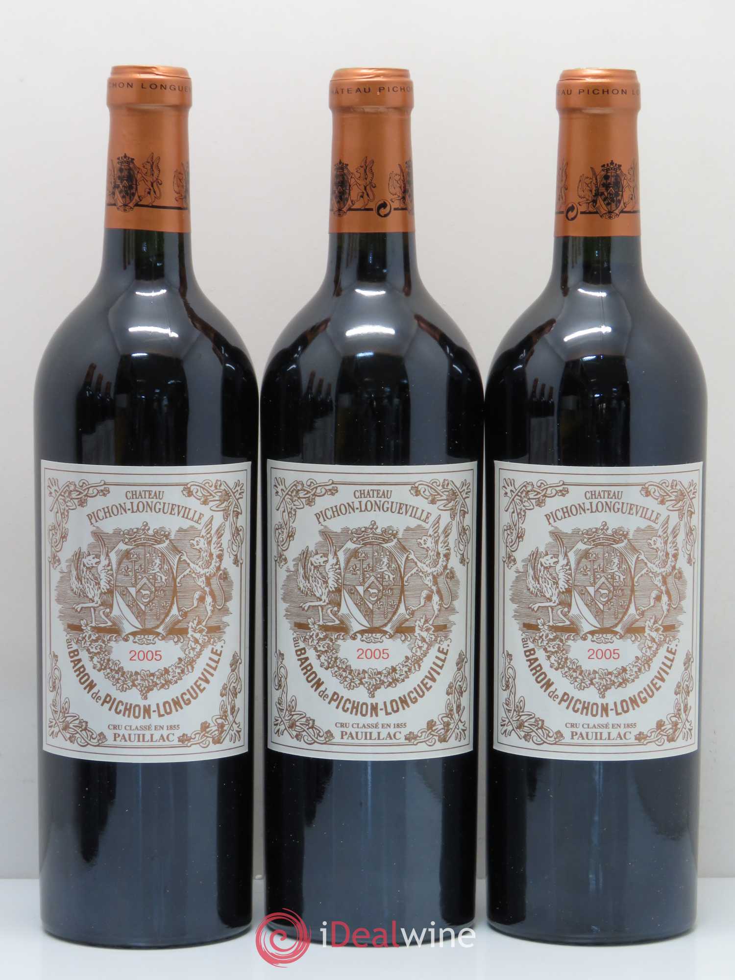 Pichon Longueville Baron 2ème Grand Cru Classé 2005 - Lot de 6 bouteilles - 2