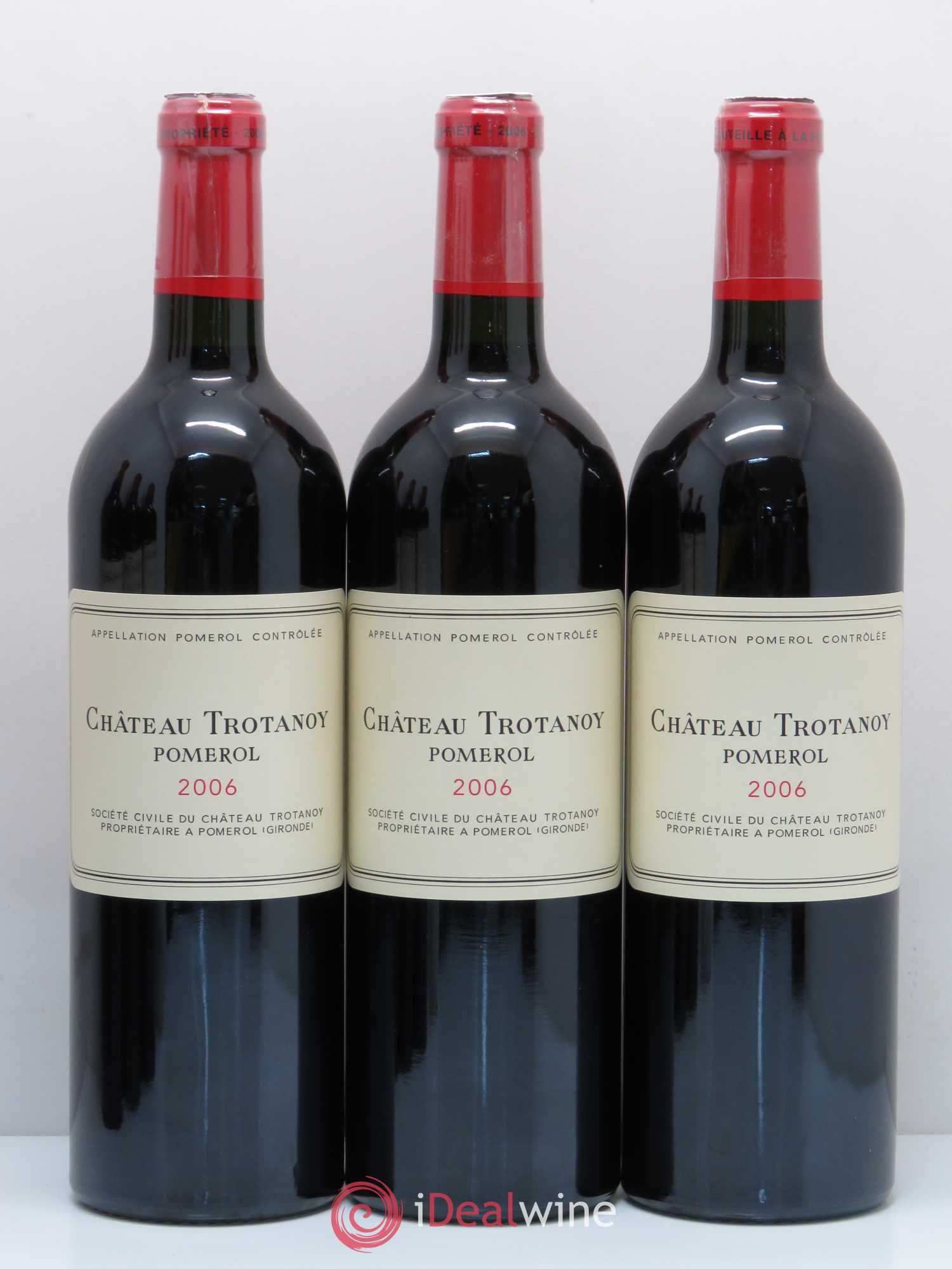 Château Trotanoy 2006 - Lot de 6 bouteilles - 2
