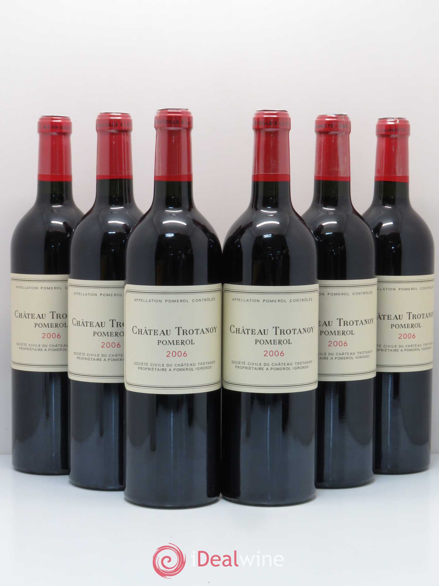 Château Trotanoy 2006 - Lot de 6 bouteilles - 0