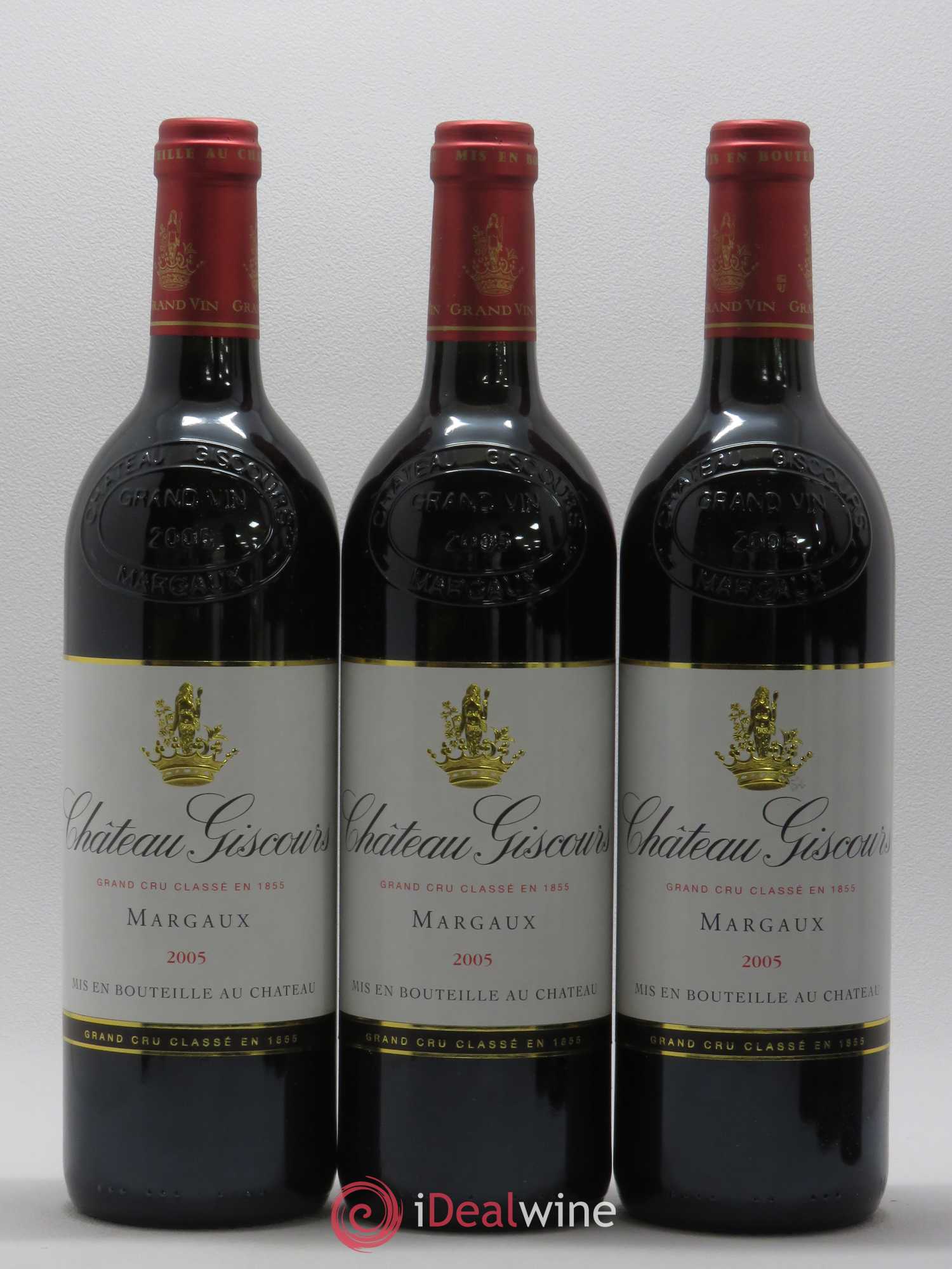 Château Giscours 3ème Grand Cru Classé 2005 - Lot de 6 bouteilles - 1