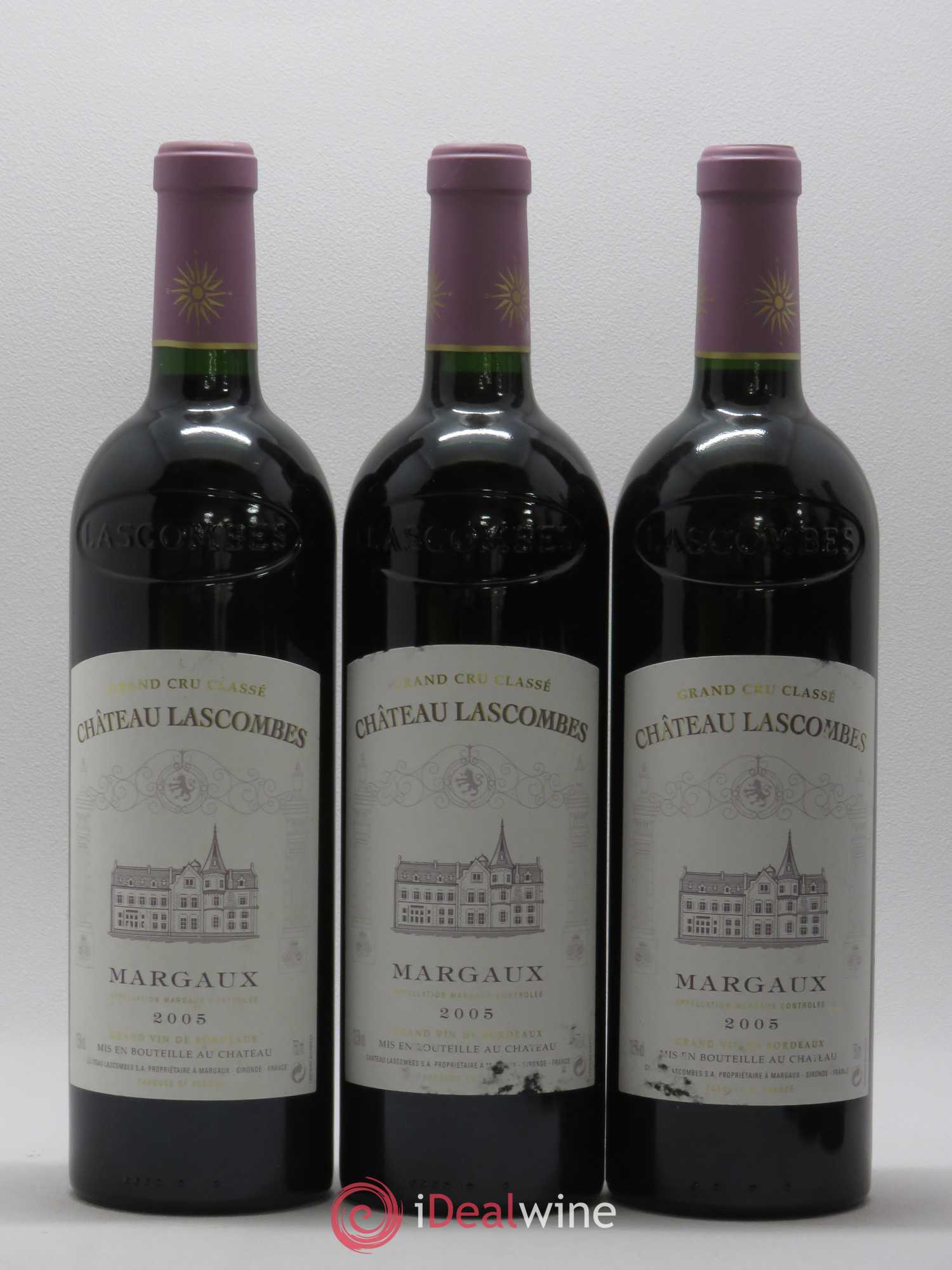 Château Lascombes 2ème Grand Cru Classé 2005 - Lot de 6 bouteilles - 2